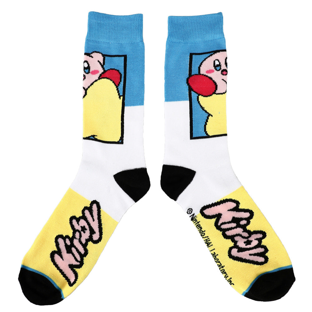 Kirby Casual Crew Socks Set for Men 5-Pair Pack