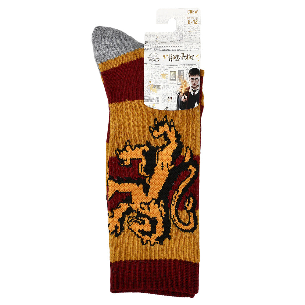 Harry Potter Gryffindor Athletic Crew Socks for Men