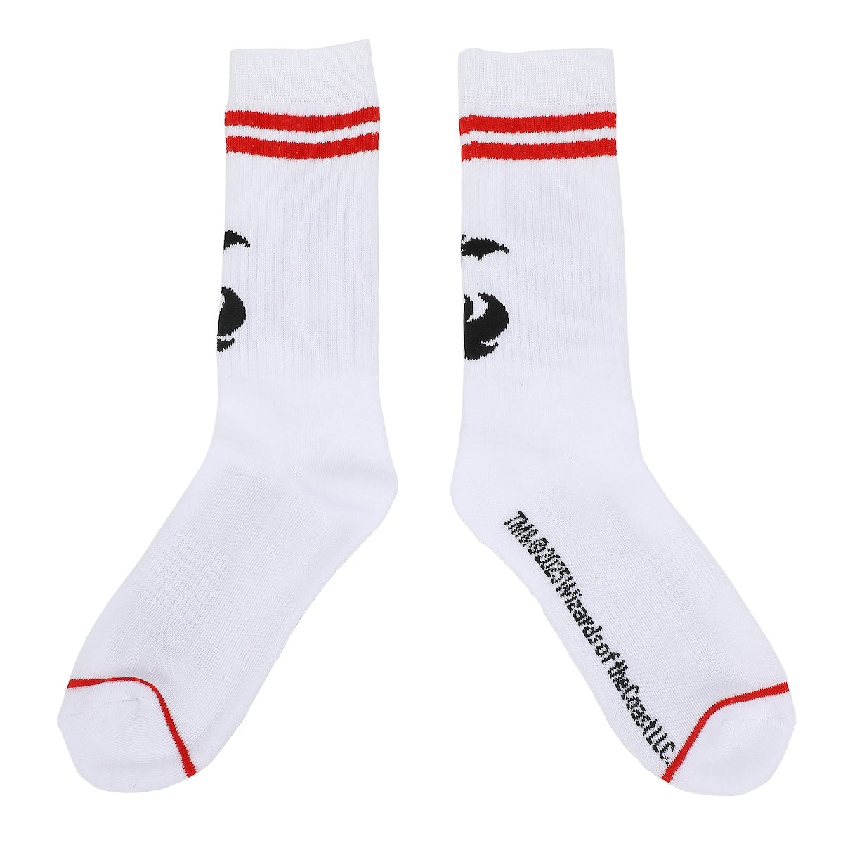 Dungeons & Dragons Logo Men's White Athletic Crew Socks