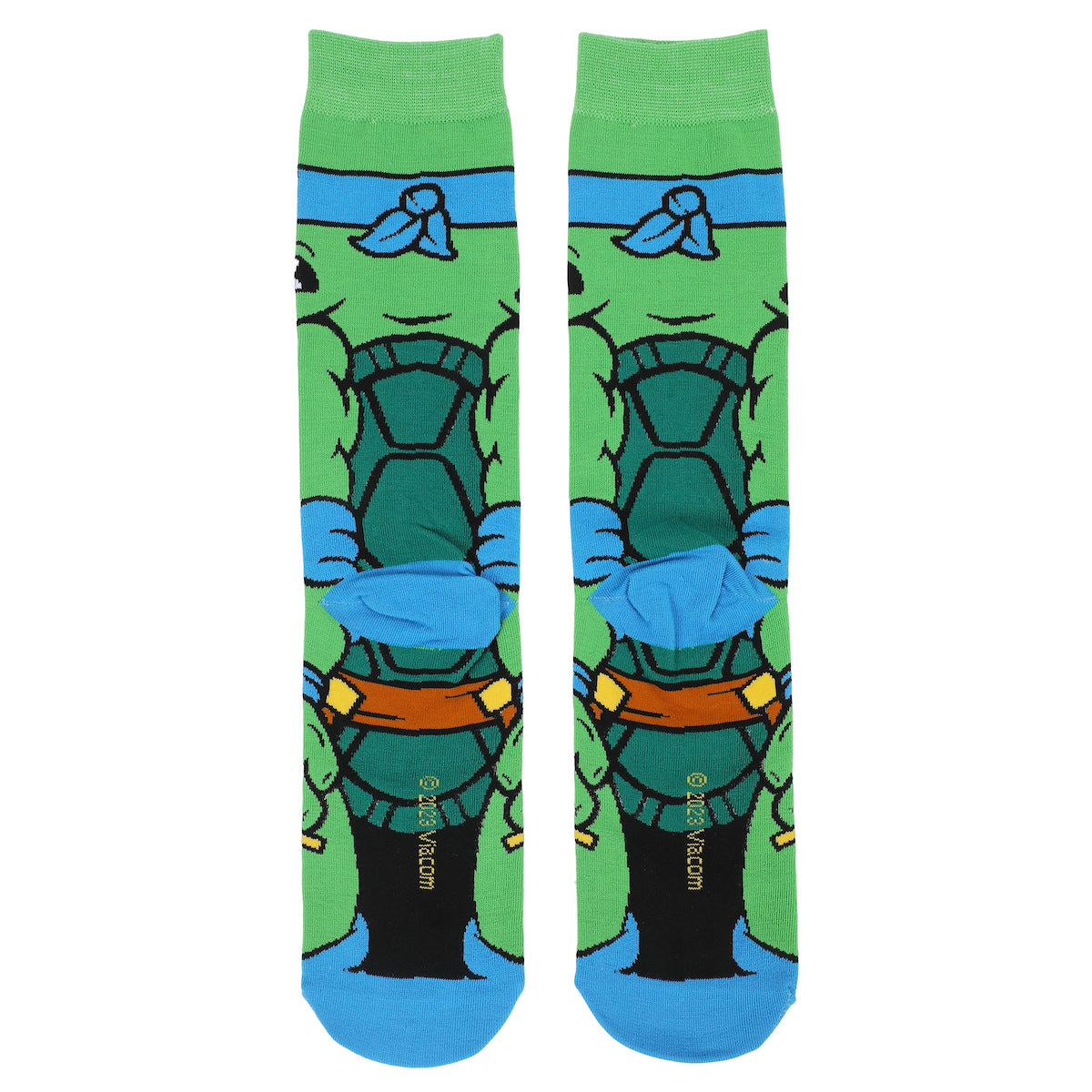 Teenage Mutant Ninja Turtles Leonardo Animigos Men's Crew Socks