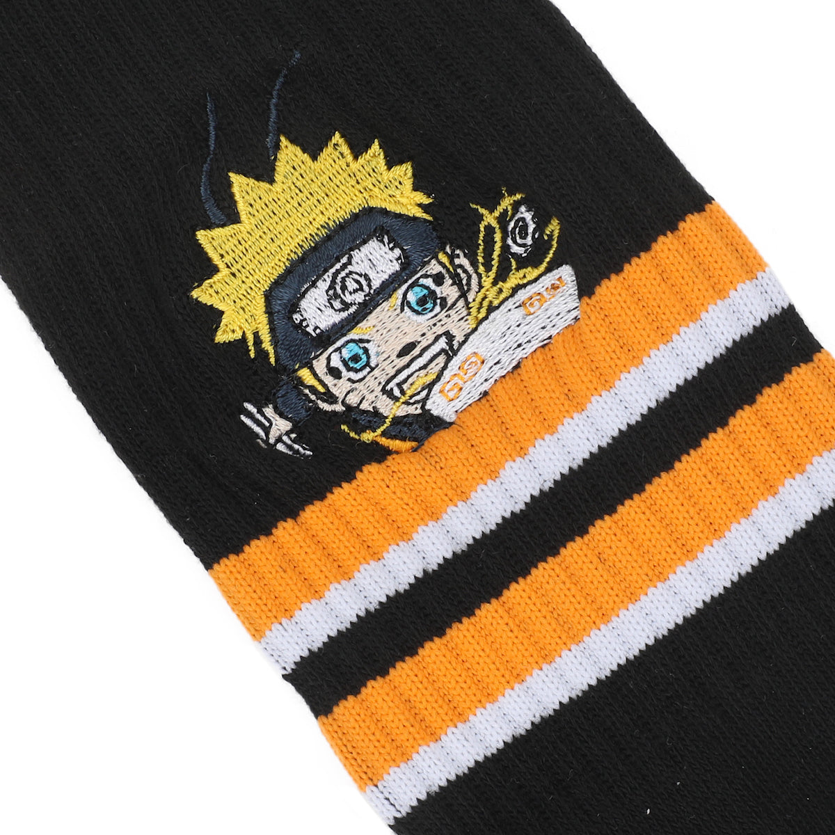 Naruto Shippuden Naruto Eating Ramen Men's Athletic Crew Socks