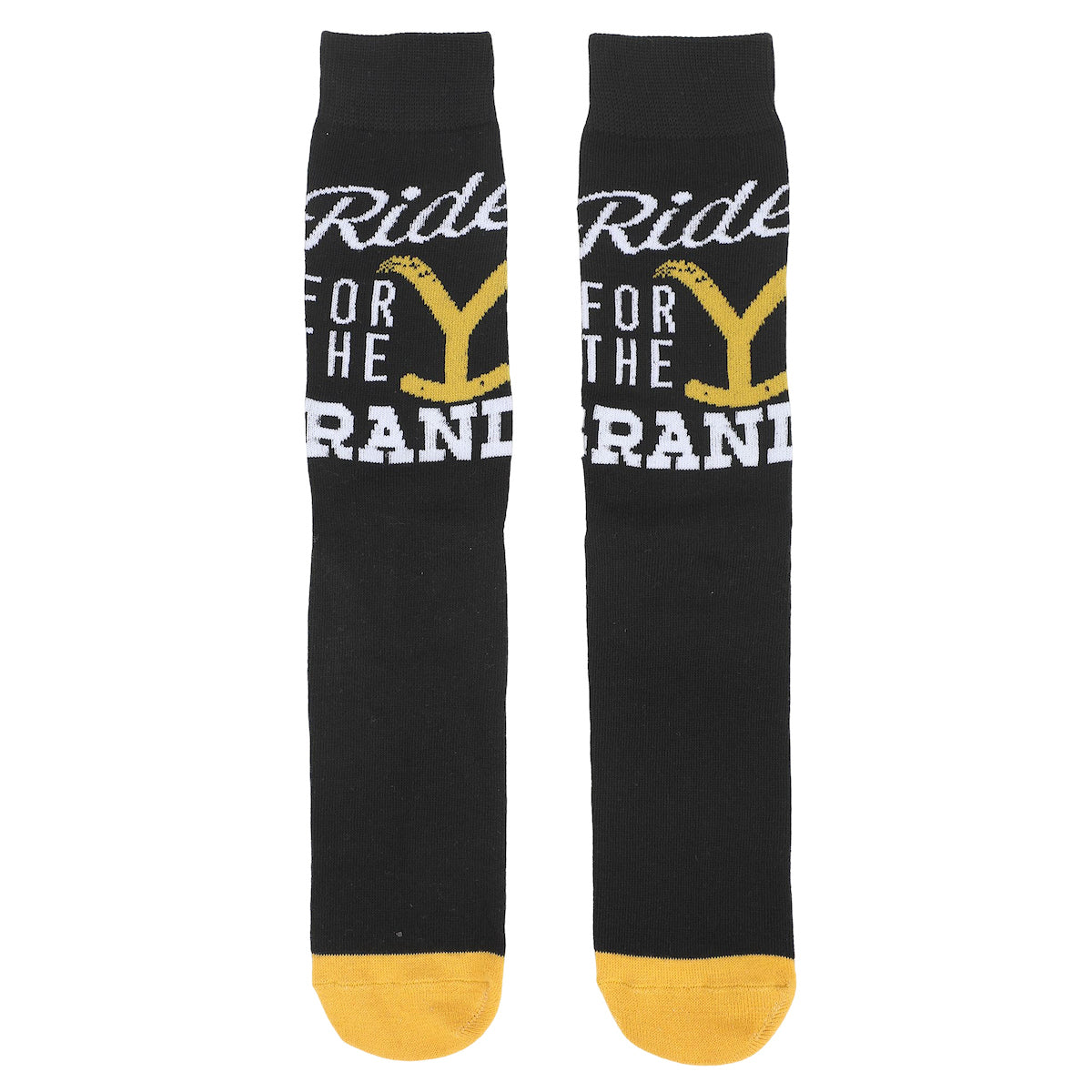 Yellowstone Ride For The Brand Men's 5-Pair Casual Crew Socks
