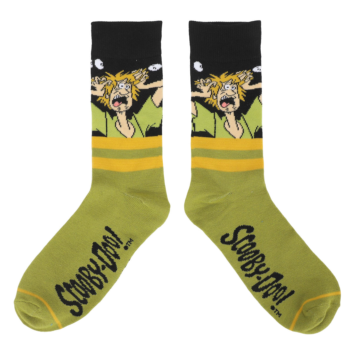 Scooby Doo Zoinks Men's 5-Pair Casual Crew Socks