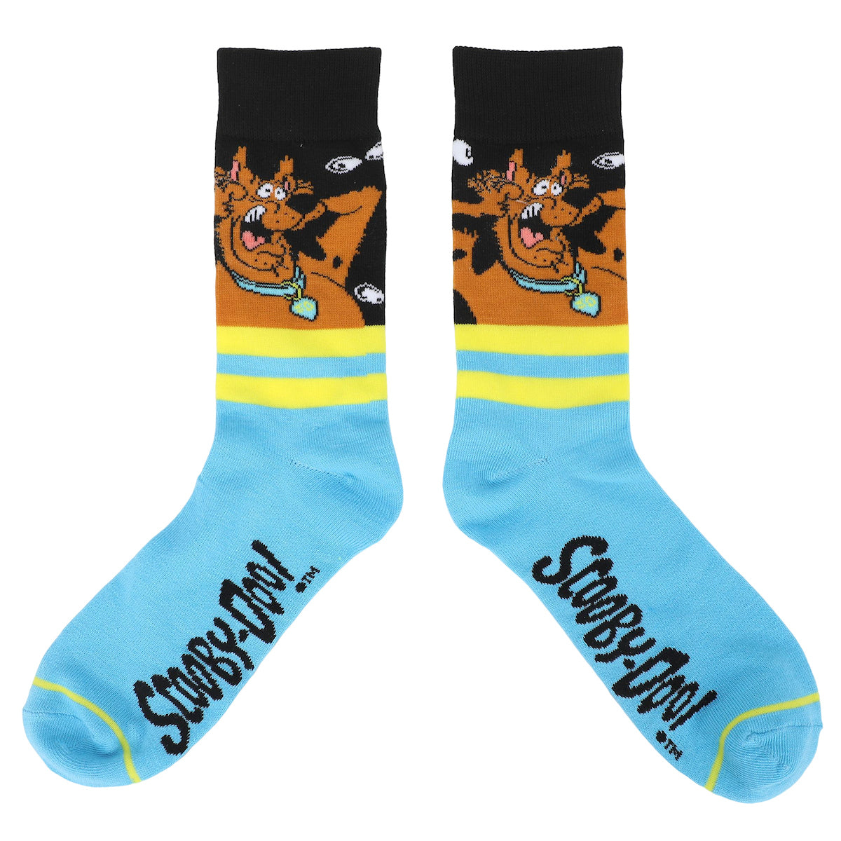 Scooby Doo Zoinks Men's 5-Pair Casual Crew Socks