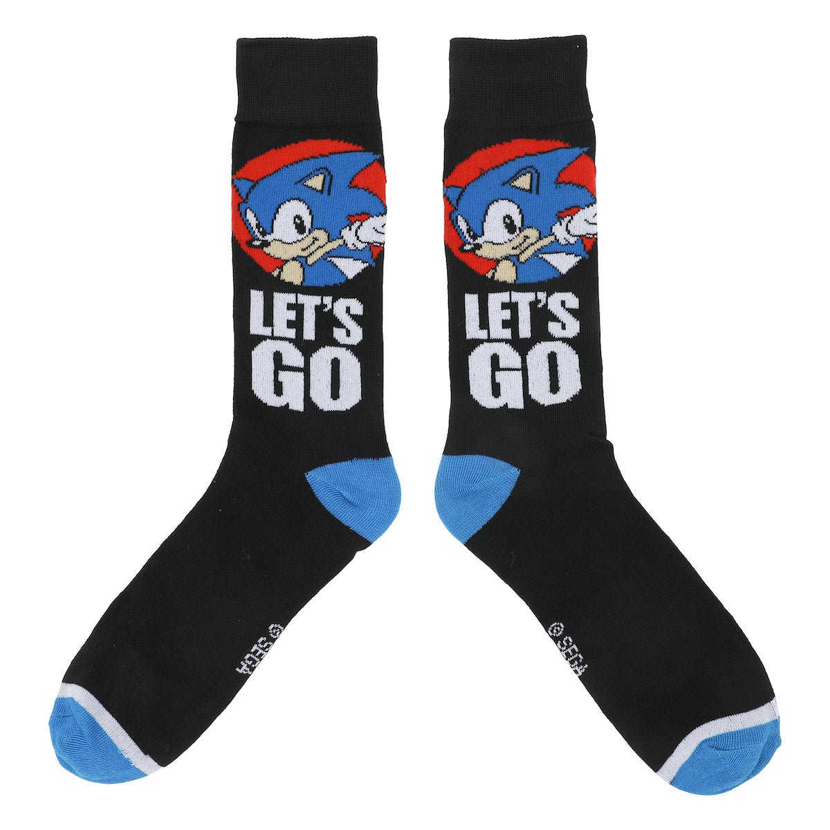 Sonic The Hedgehog Sonic Speed Adult 5-Pair Casual Crew Socks