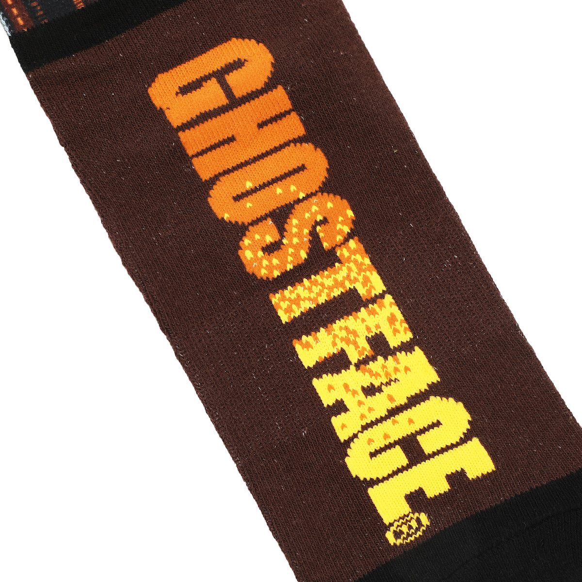 Ghostface Scary Character Art Men's Black Athletic Crew Socks