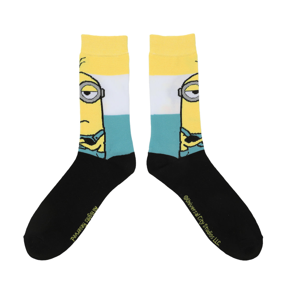 Minions Adult Crew Socks 5-Pack - Mischievous Fun For Your Feet!