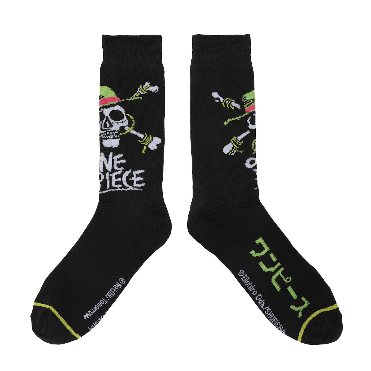 One Piece Straw Hat Pirate Icons Adult 3-Pair Casual Crew Socks