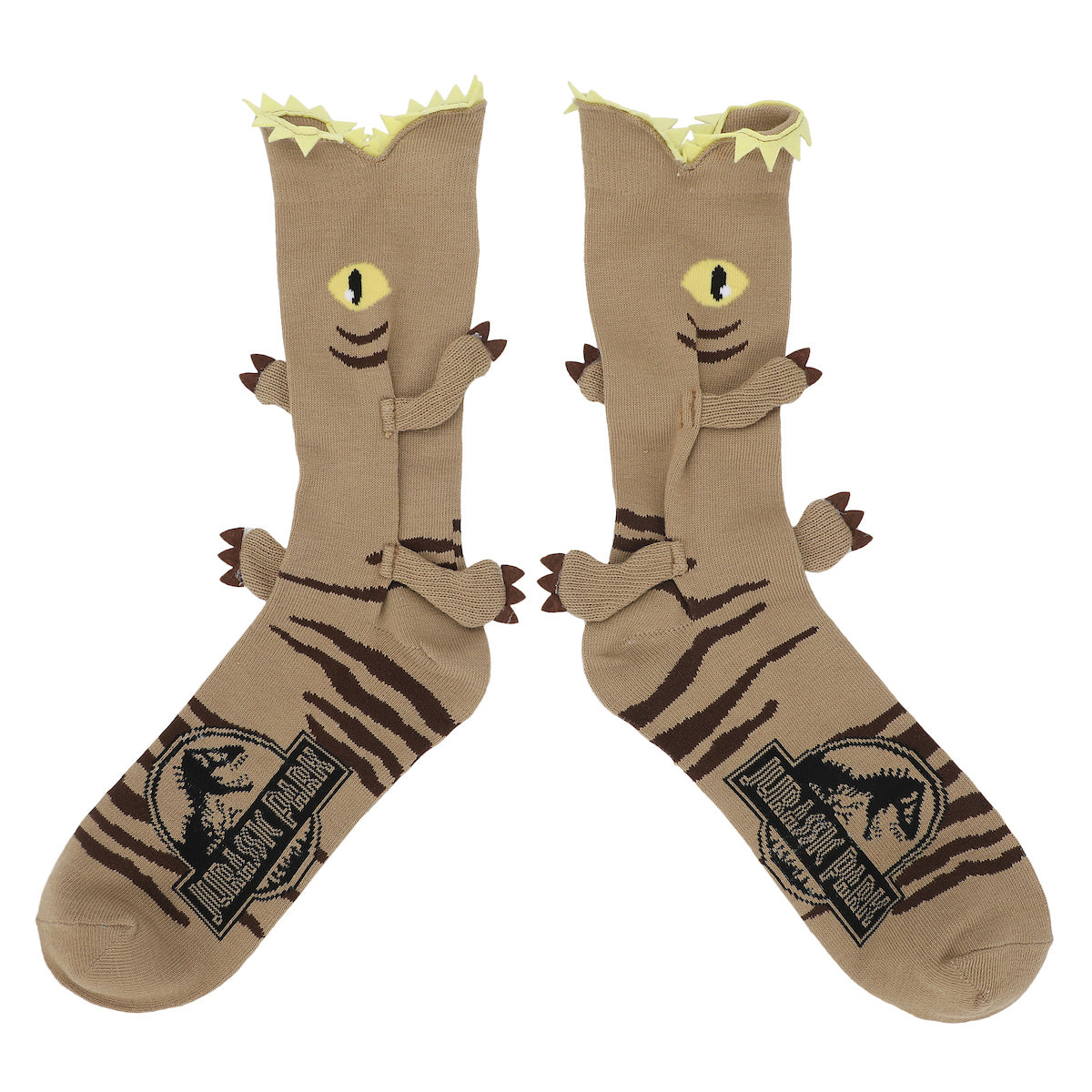 Jurassic Park and Stranger Things Adult Casual Crew Socks