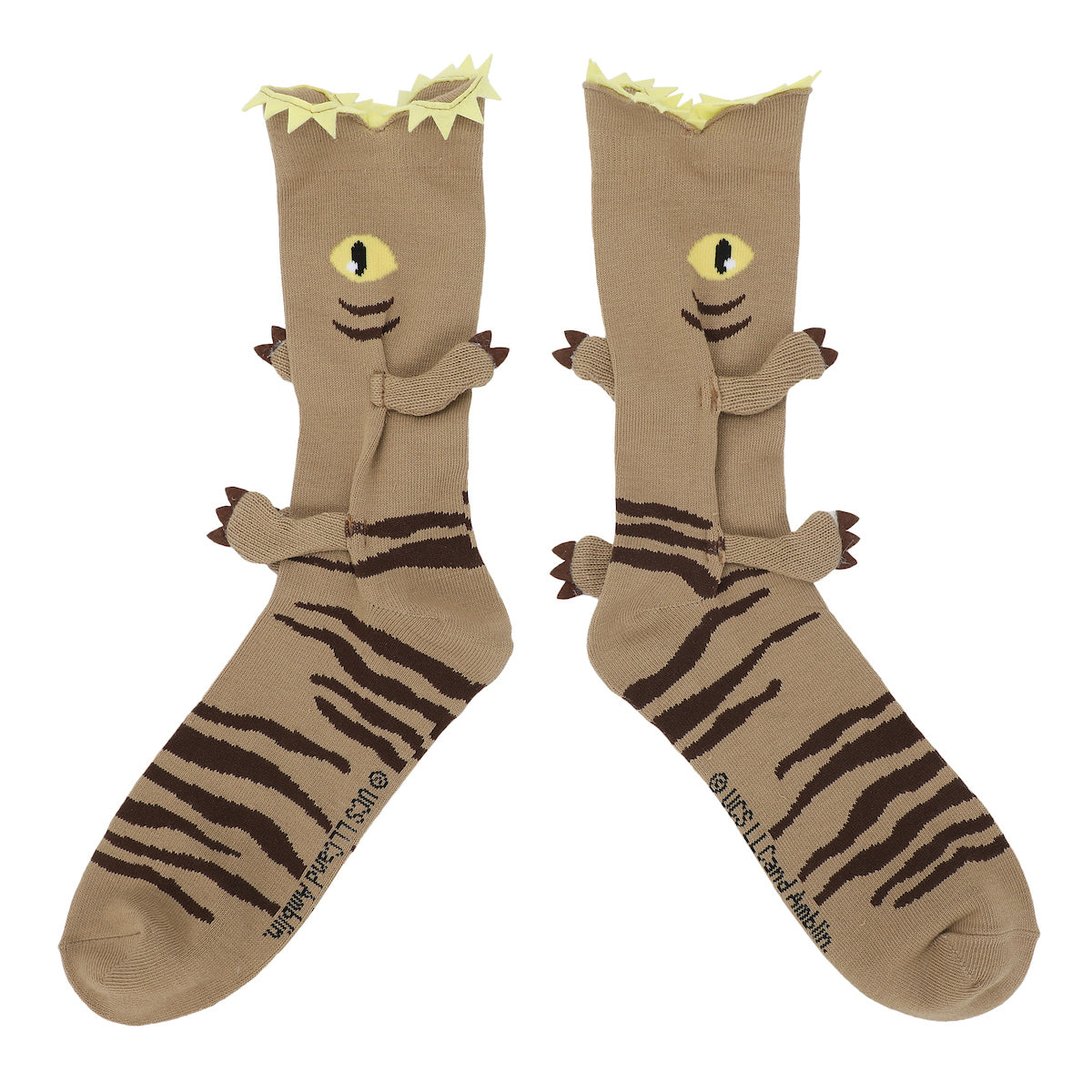 Jurassic Park and Stranger Things Adult Casual Crew Socks