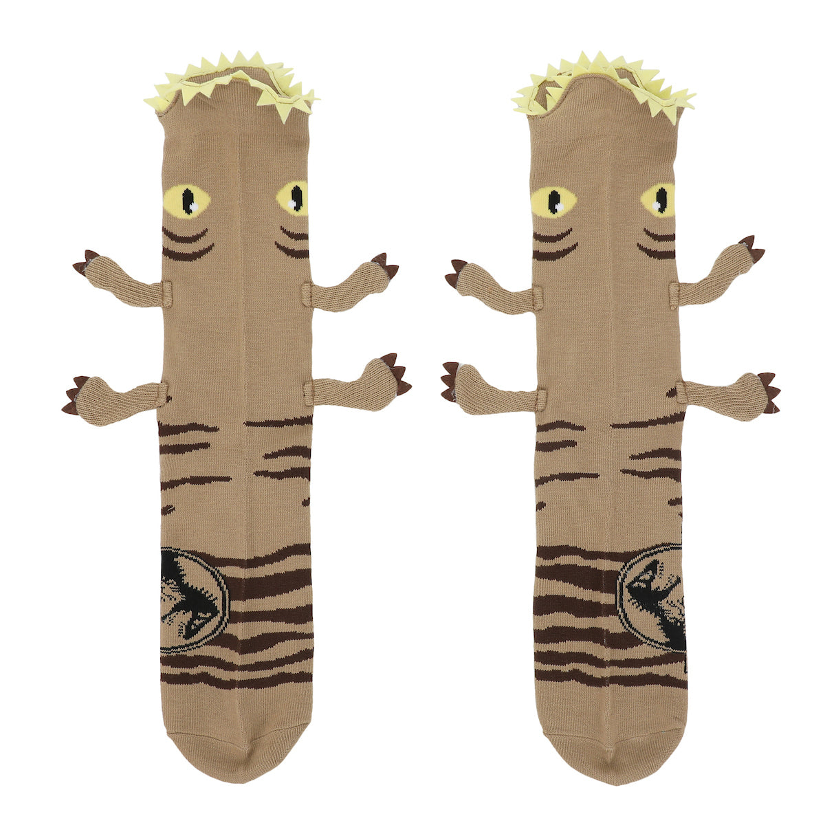 Jurassic Park and Stranger Things Adult Casual Crew Socks