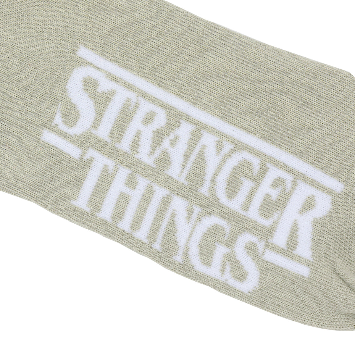 Stranger Things Demogorgon Adult Gray Novelty Crew Socks