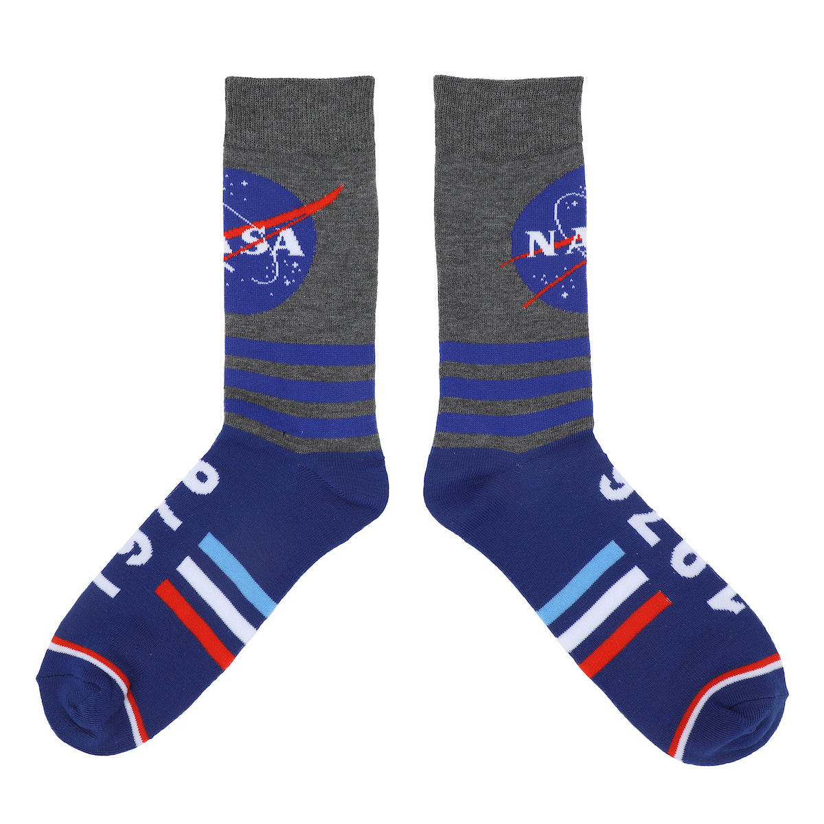 Nasa Astronauts Adult 5-Pair Casual Crew Socks