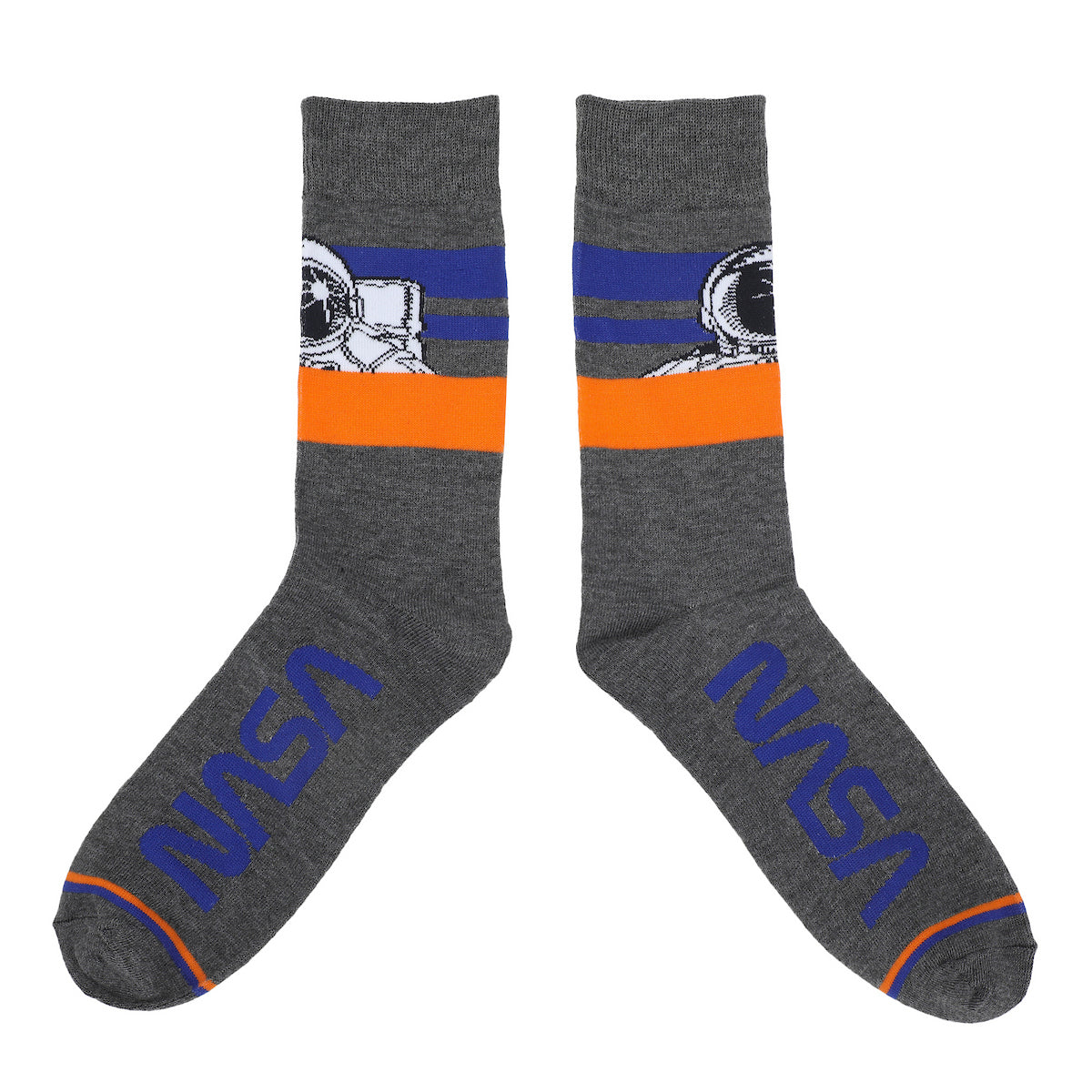 Nasa Astronauts Adult 5-Pair Casual Crew Socks