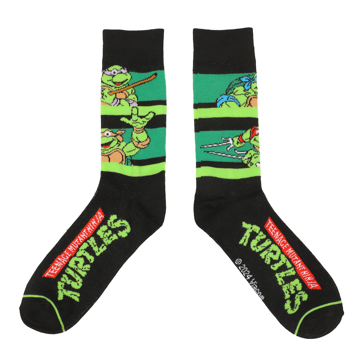 Teenage Mutant Ninja Turtles Characters 5-Pack of Adult Casual Crew Socks