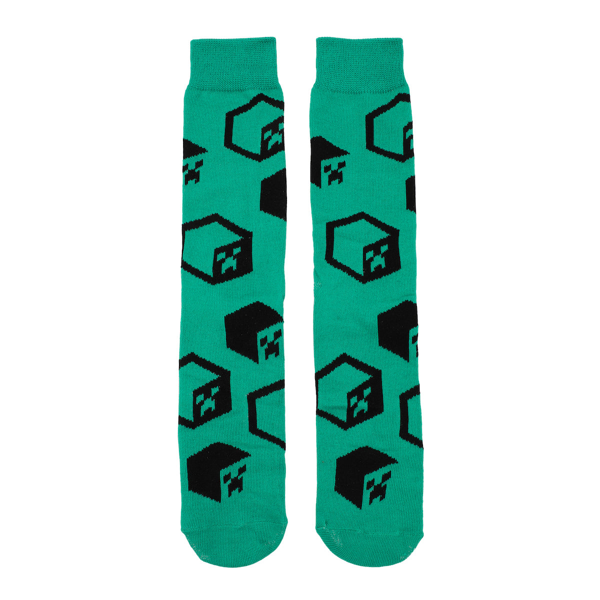Minecraft Characters & Icons Adult 3-Pair Casual Crew Socks