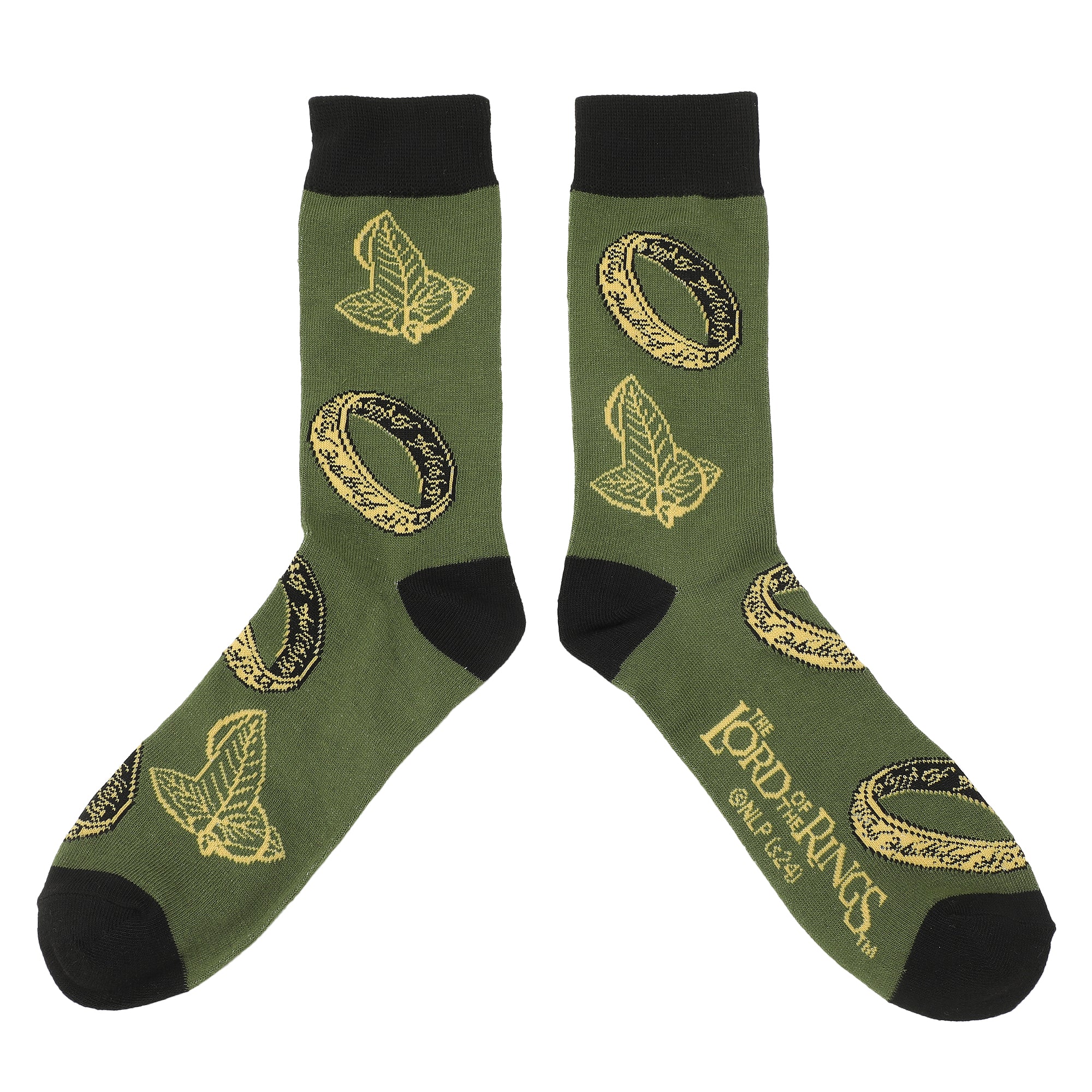 Lord Of The Rings Characters Adult 5-Pair Casual Crew Socks-OSFA