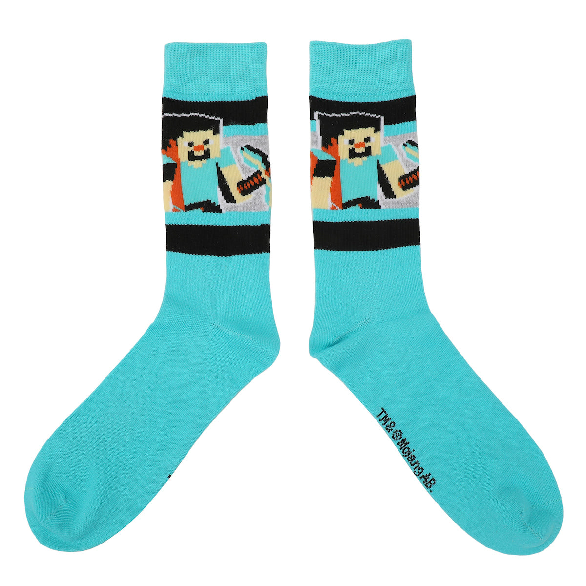 Minecraft Characters & Icons Adult 5-Pair Crew Socks