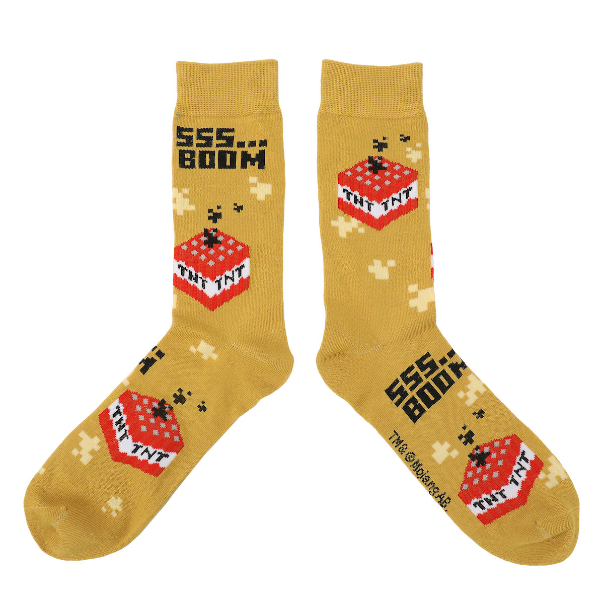 Minecraft Characters & Icons Adult 5-Pair Crew Socks