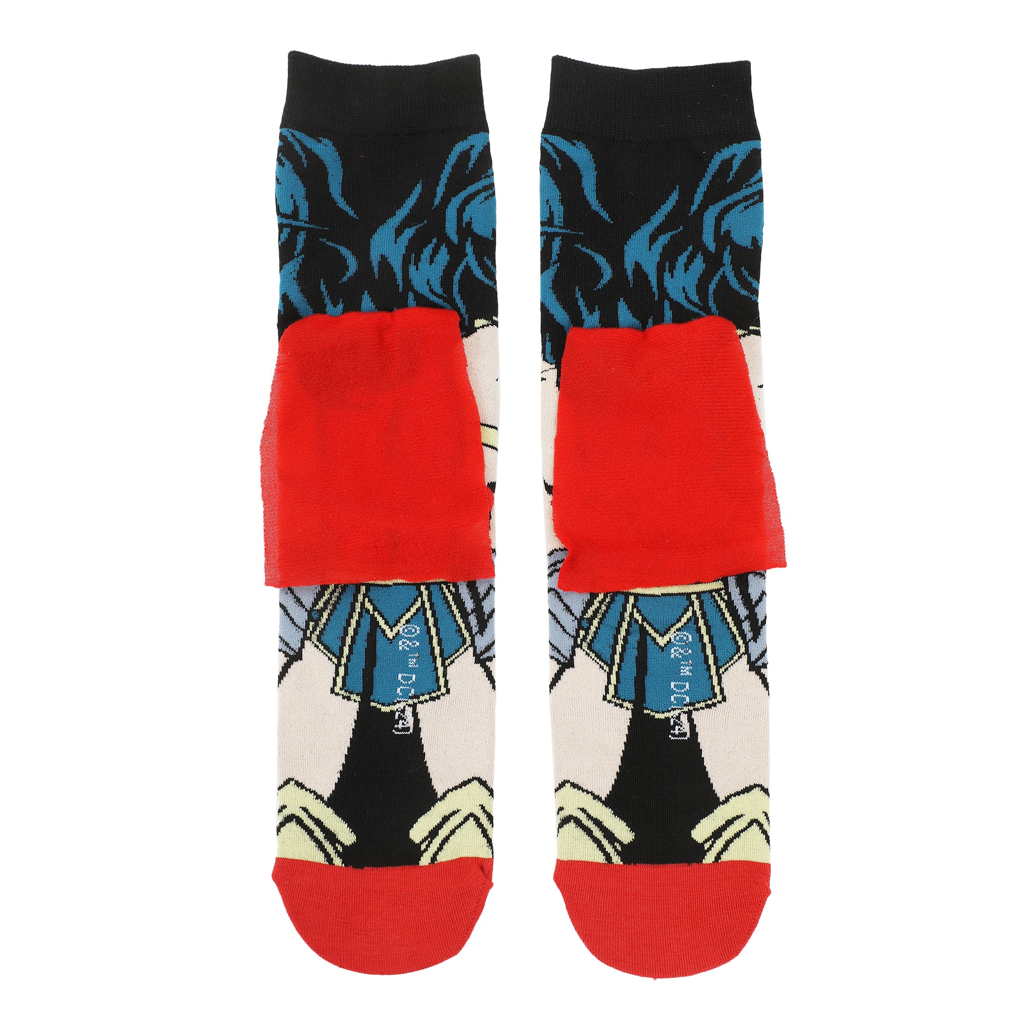 Wonder Women Adult Casual Crew Socks With Cape Attachments -OSFA