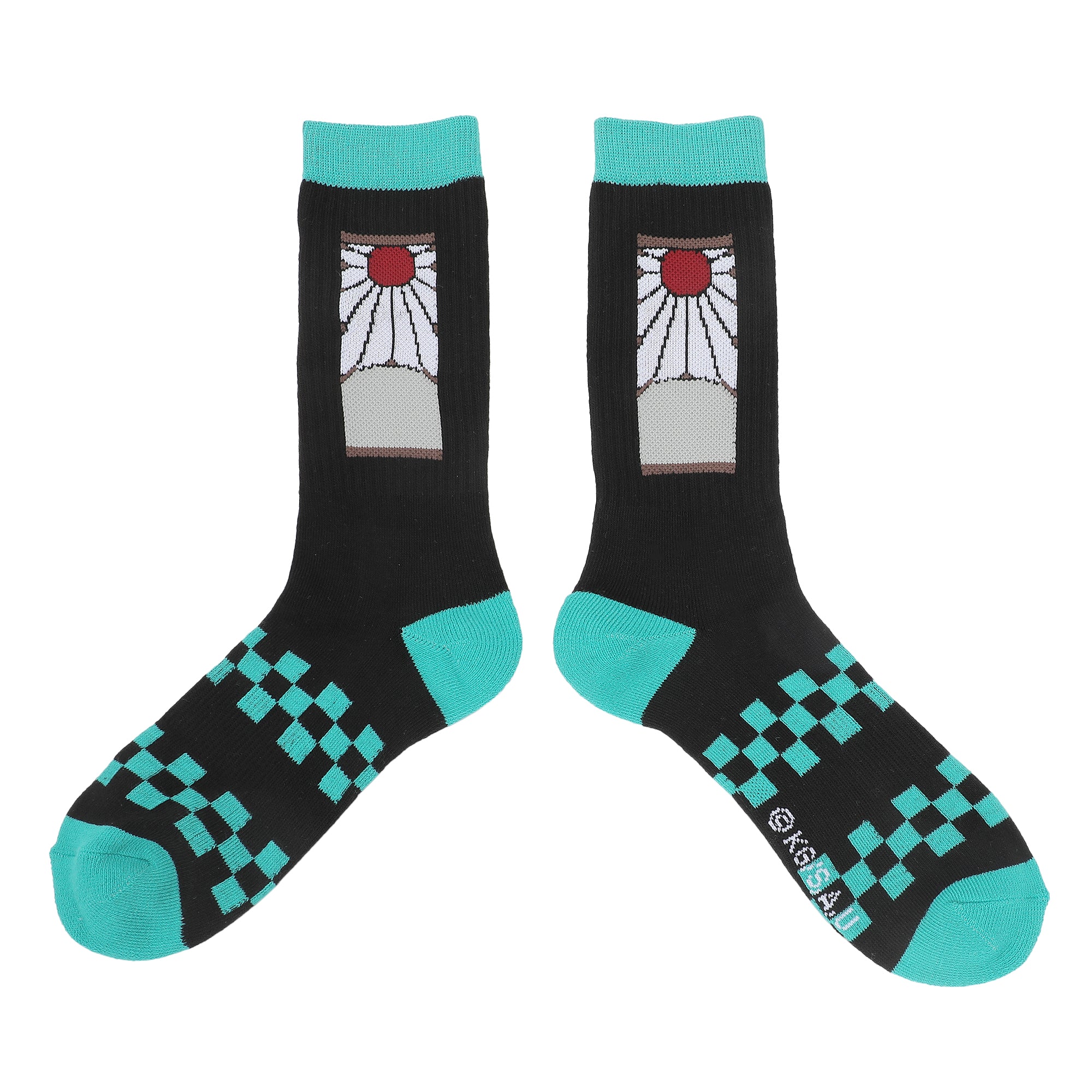 Demon Slayer Character Patterns Men's 3-Pair Pack Athletic Crew Socks