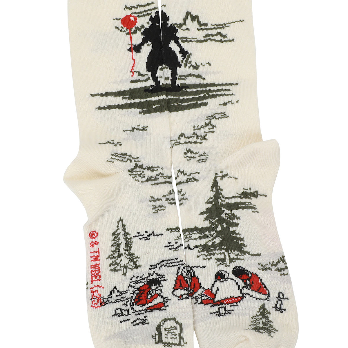 Welcome To Derry Mixed Character and Icons Mens 5-Pack Casual Crew Socks