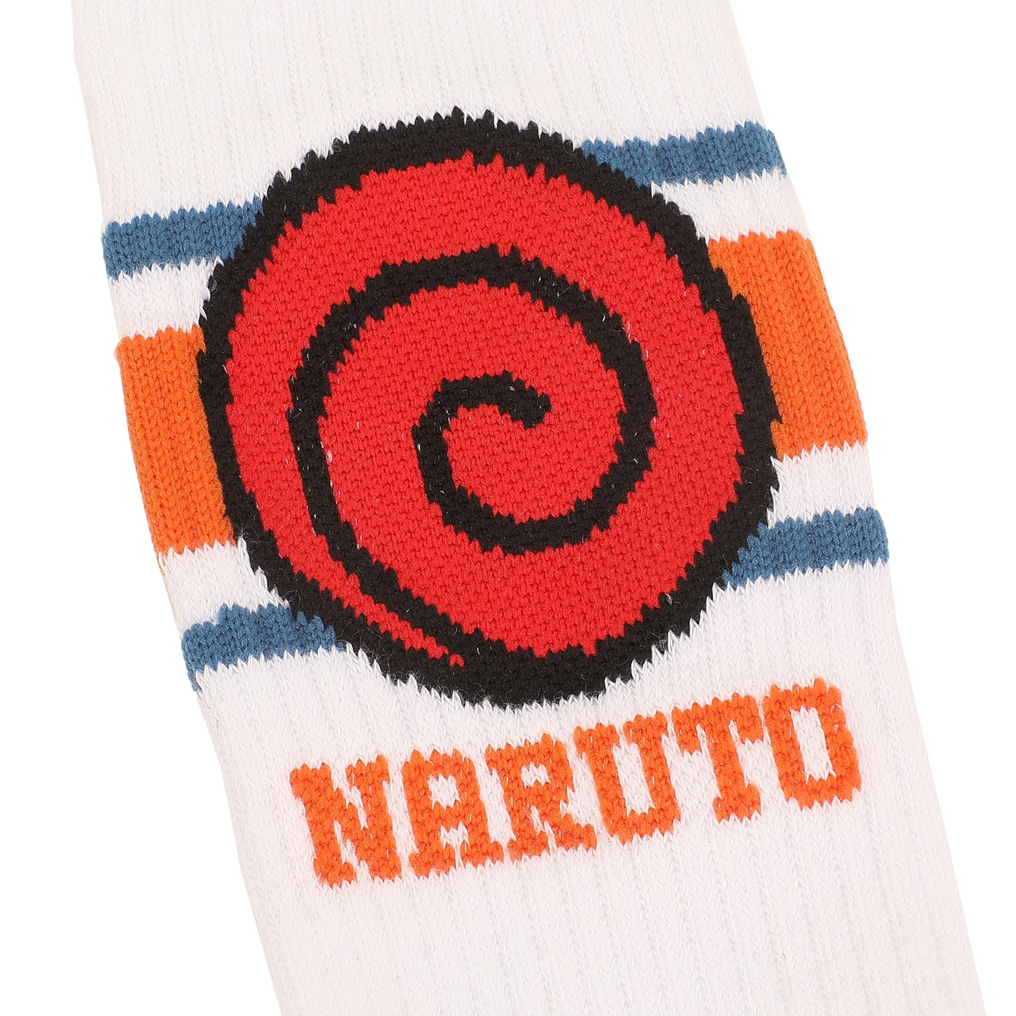 Naruto Uzumaki Clan Hidden Leaf Village Mens Athletic Crew Socks
