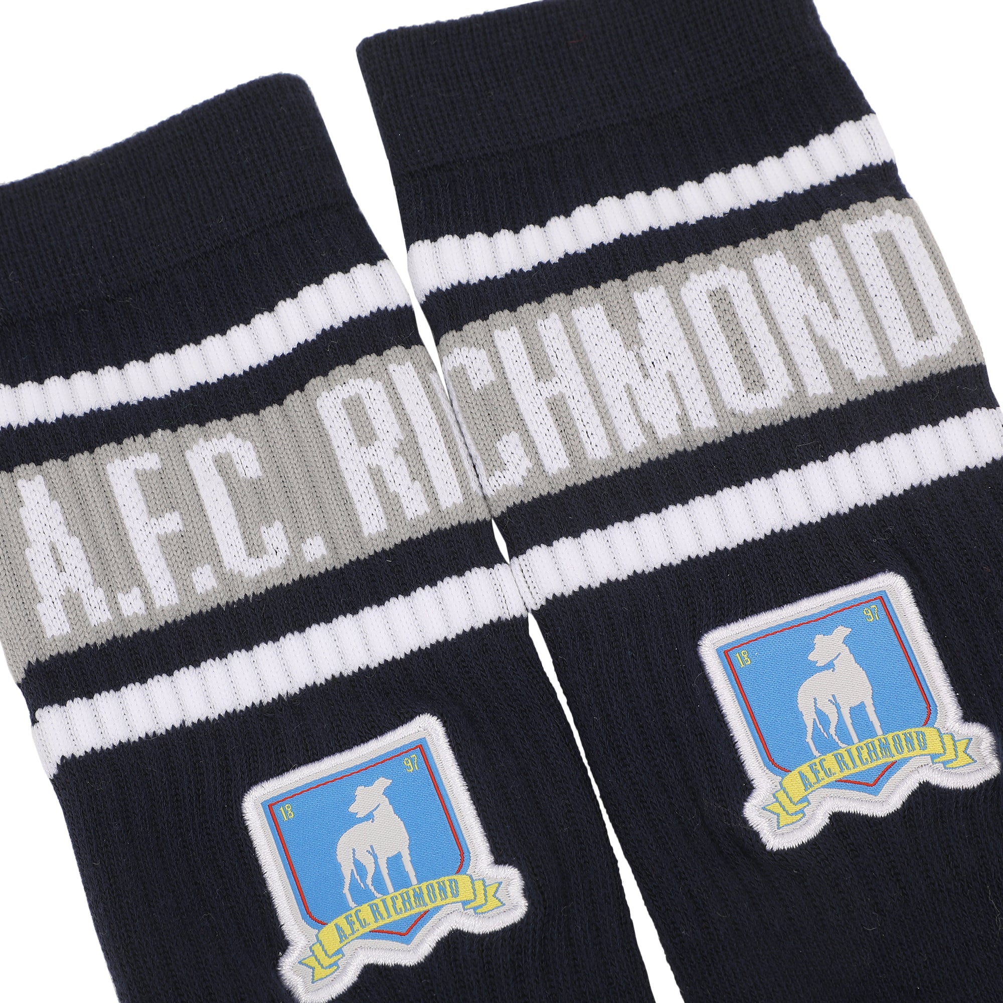Ted Lasso AFC Richmond Mens Athletic Crew Sock