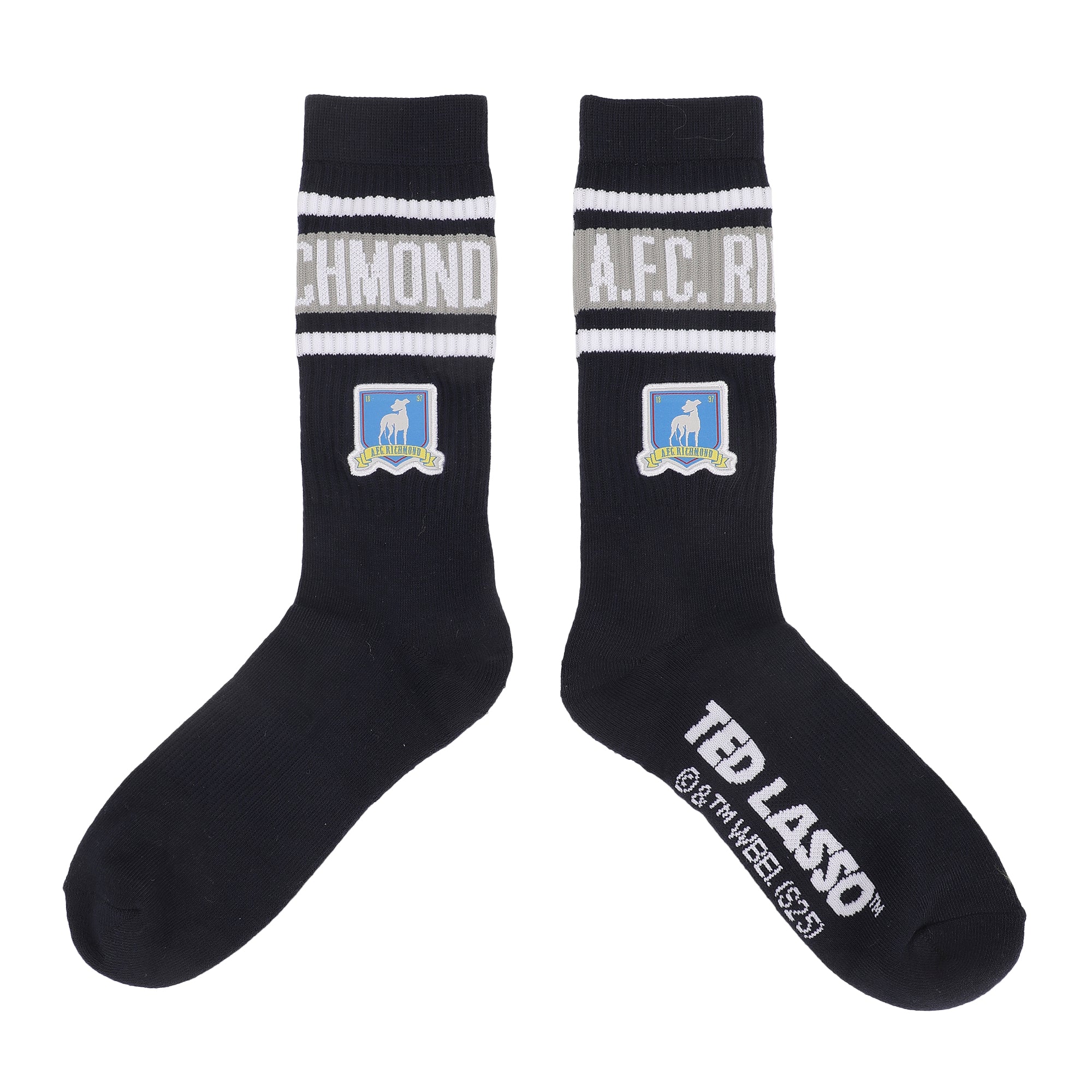 Ted Lasso AFC Richmond Mens Athletic Crew Sock