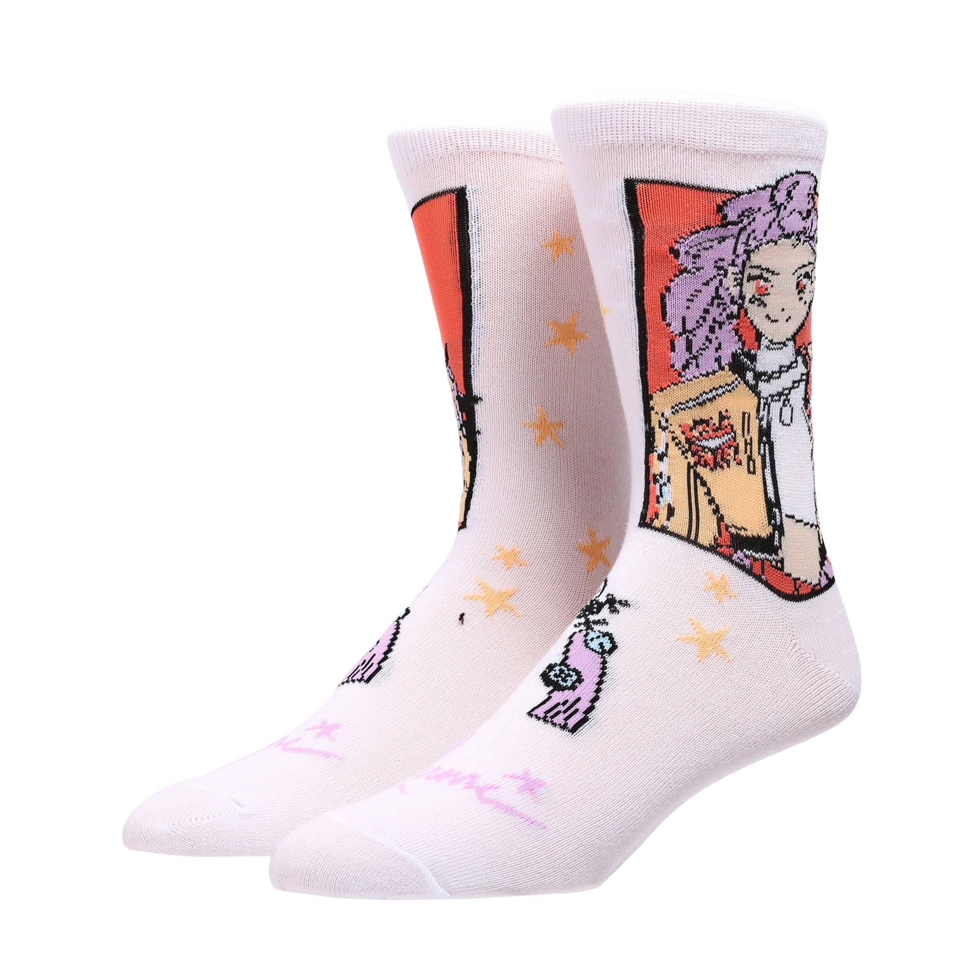 KPop Demon Hunters Hunter/X & Derpy 5-Pair Pack Casual Crew Socks