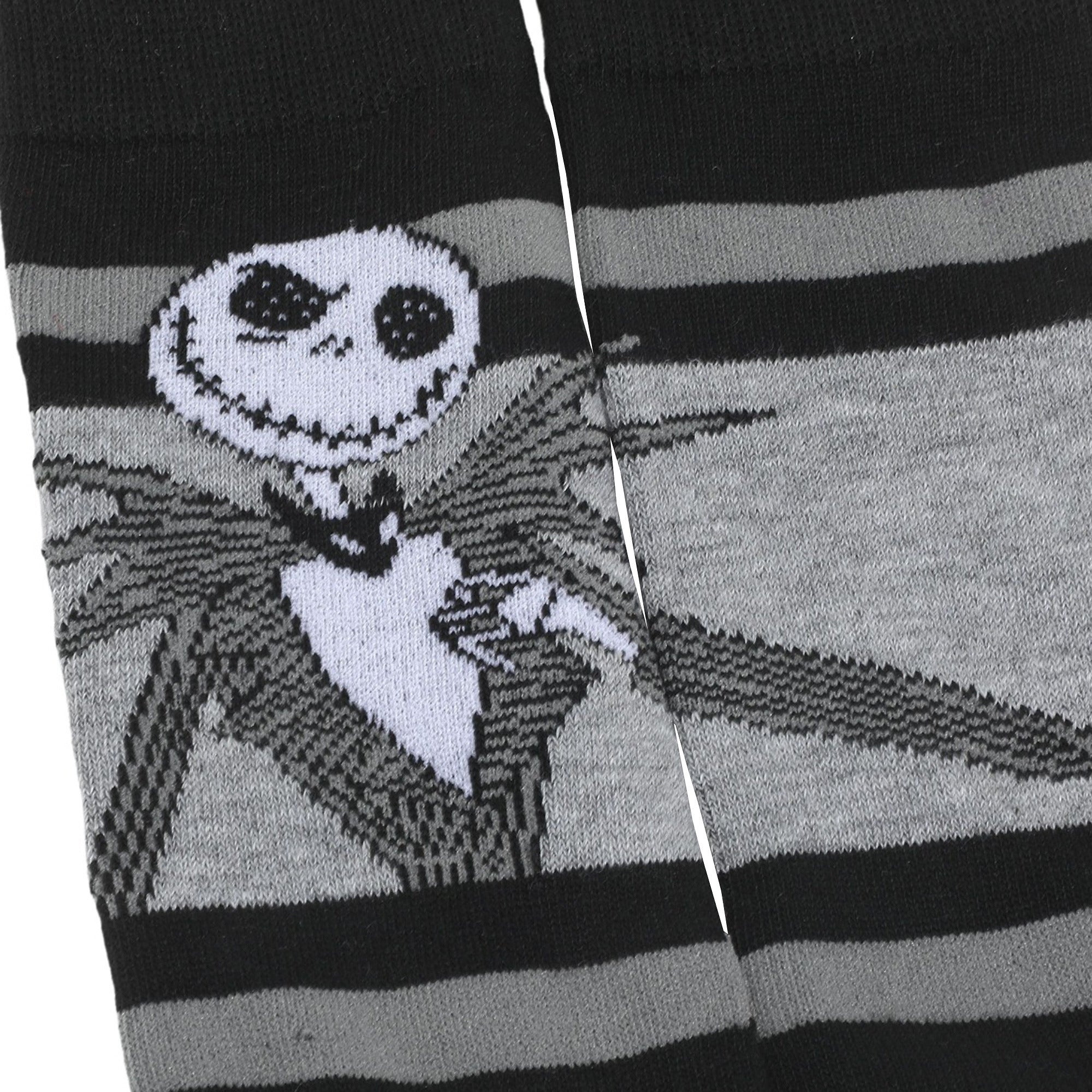 Nightmare Before Christmas Jack And Zero Crew Socks 5-Pack