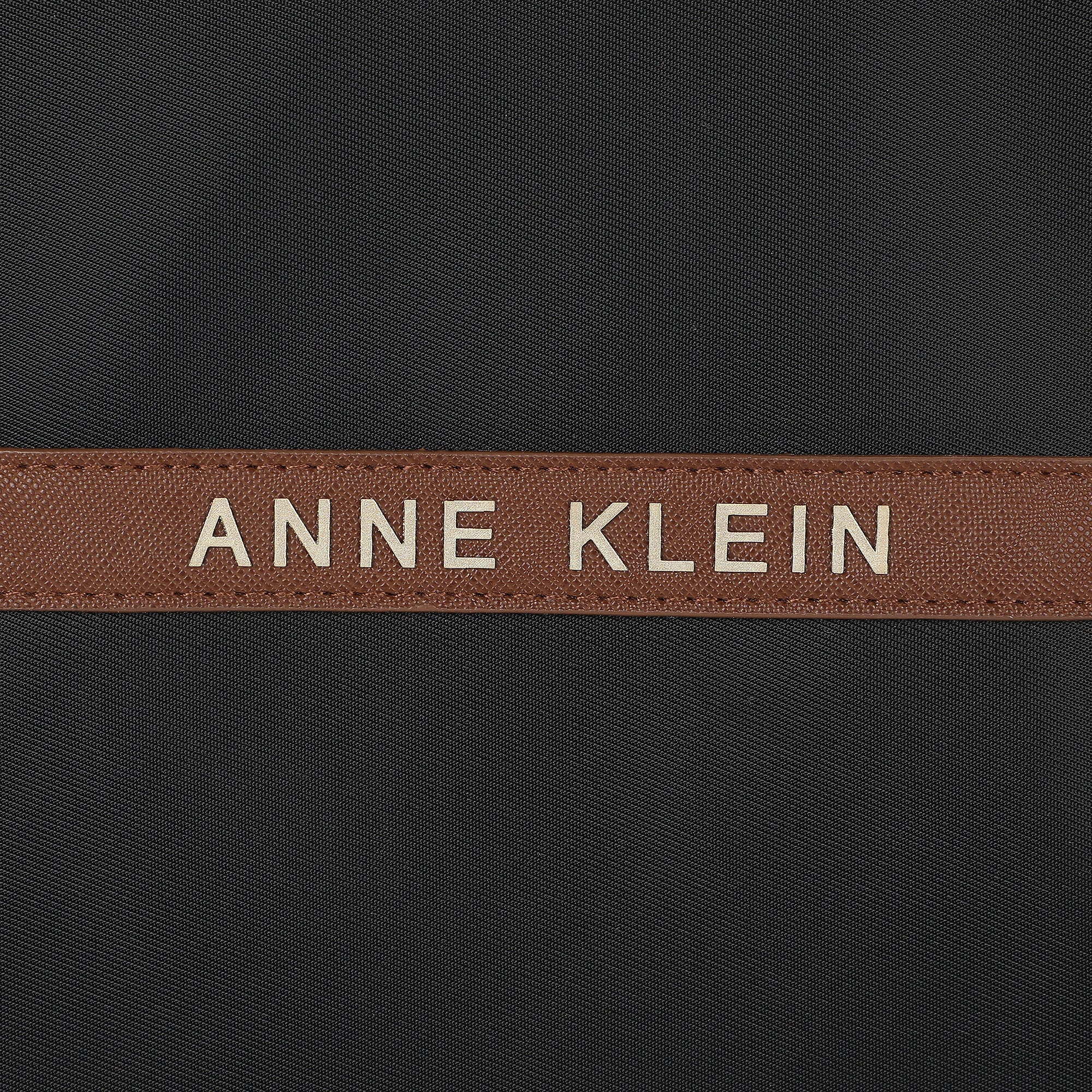 Anne Klein Black 17.75” Duffel Bag