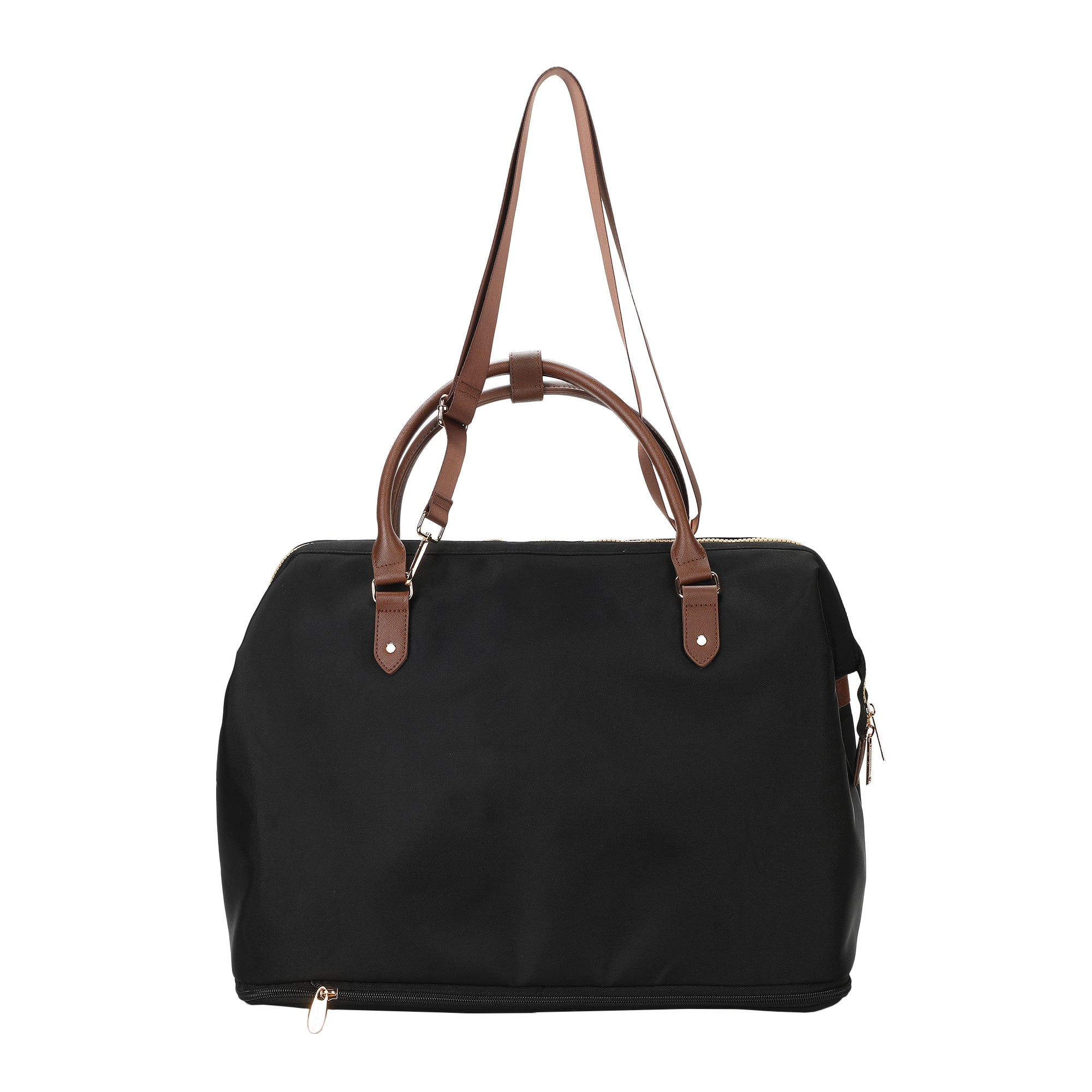 Anne Klein Black 17.75" Duffel Bag