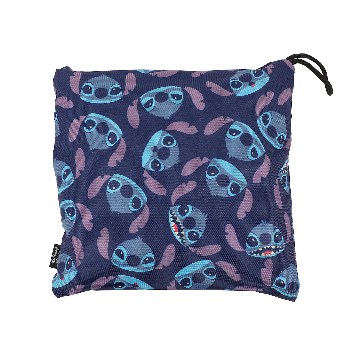 Lilo & Stitch All-Over Stitch Face Print Blue 21" Packable Duffel