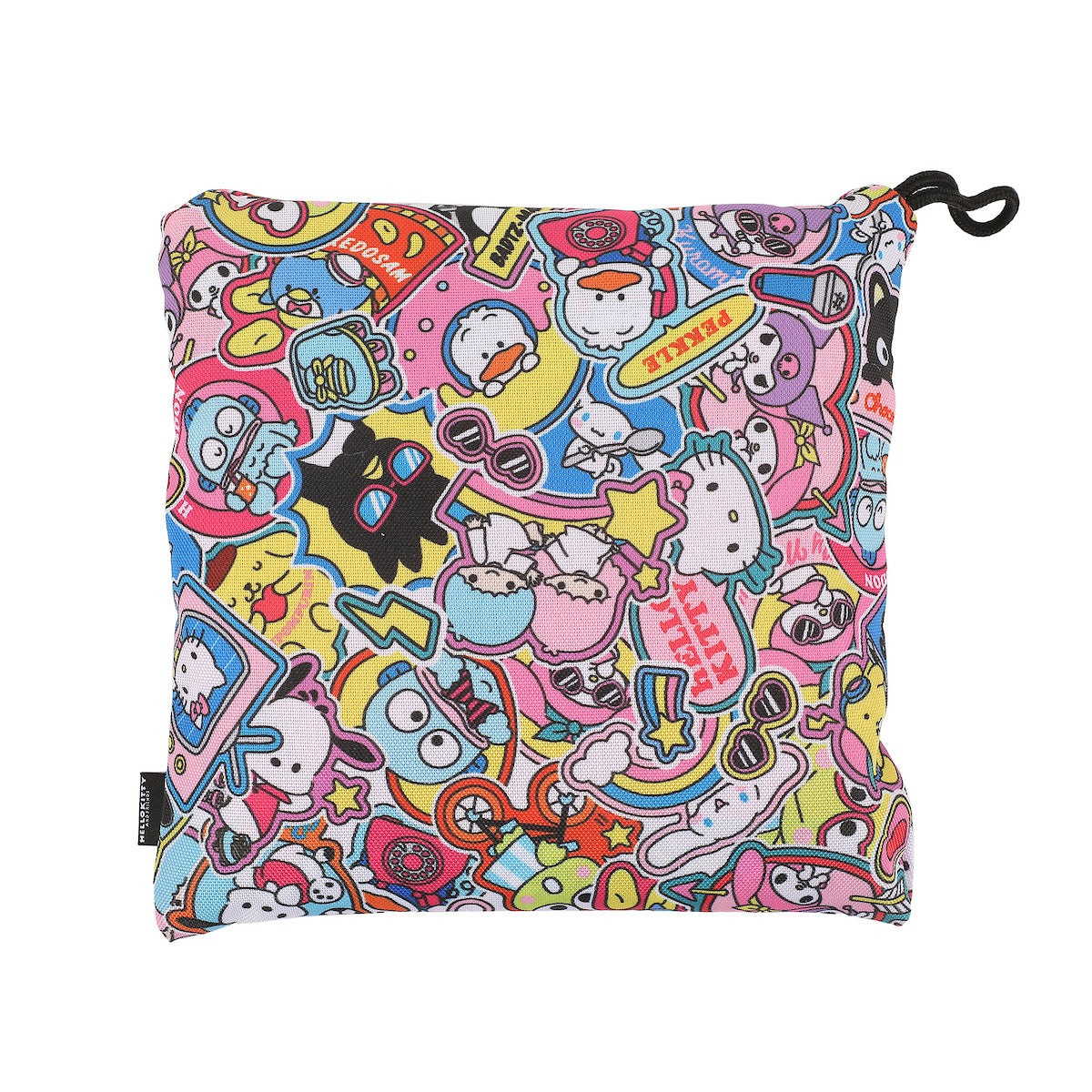 Hello Kitty & Friends All-Over Character Print White & Pink 21" Packable Duffel