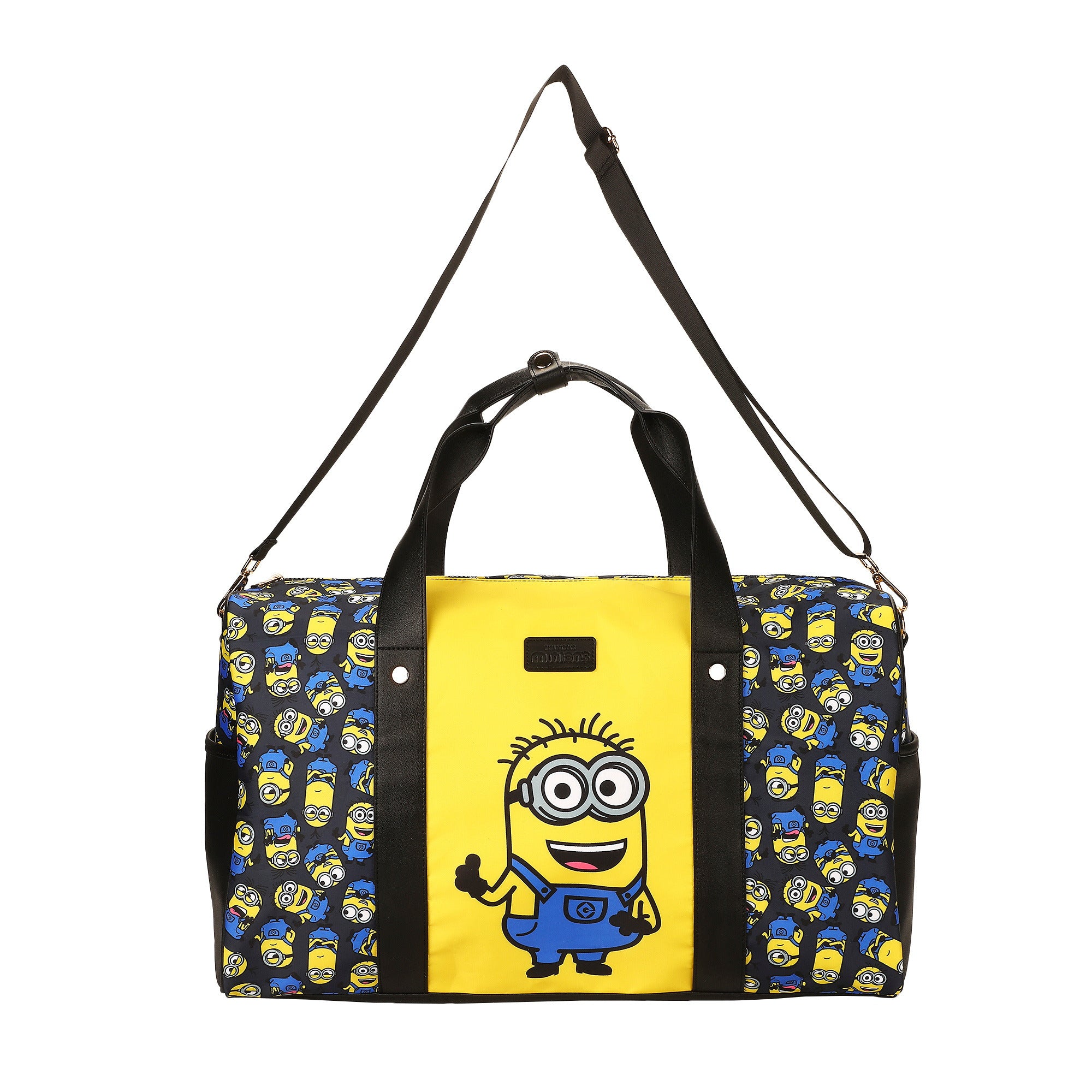Minions Character Print Duffle Bag for Travel and Gym