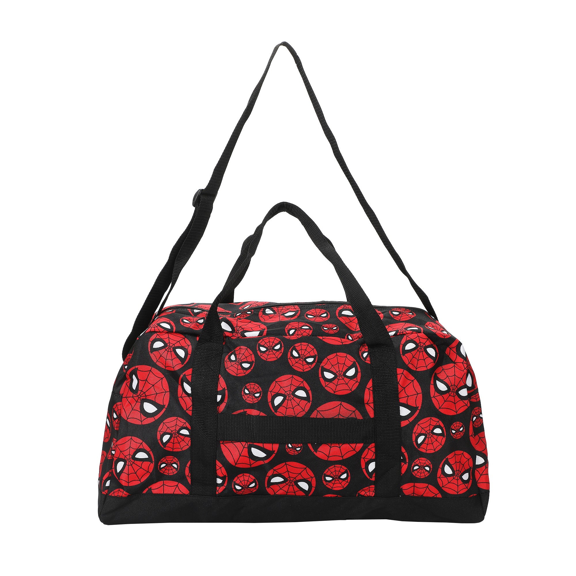 Spider-Man Classic Logo AOP Packable Duffle Bag for Travel