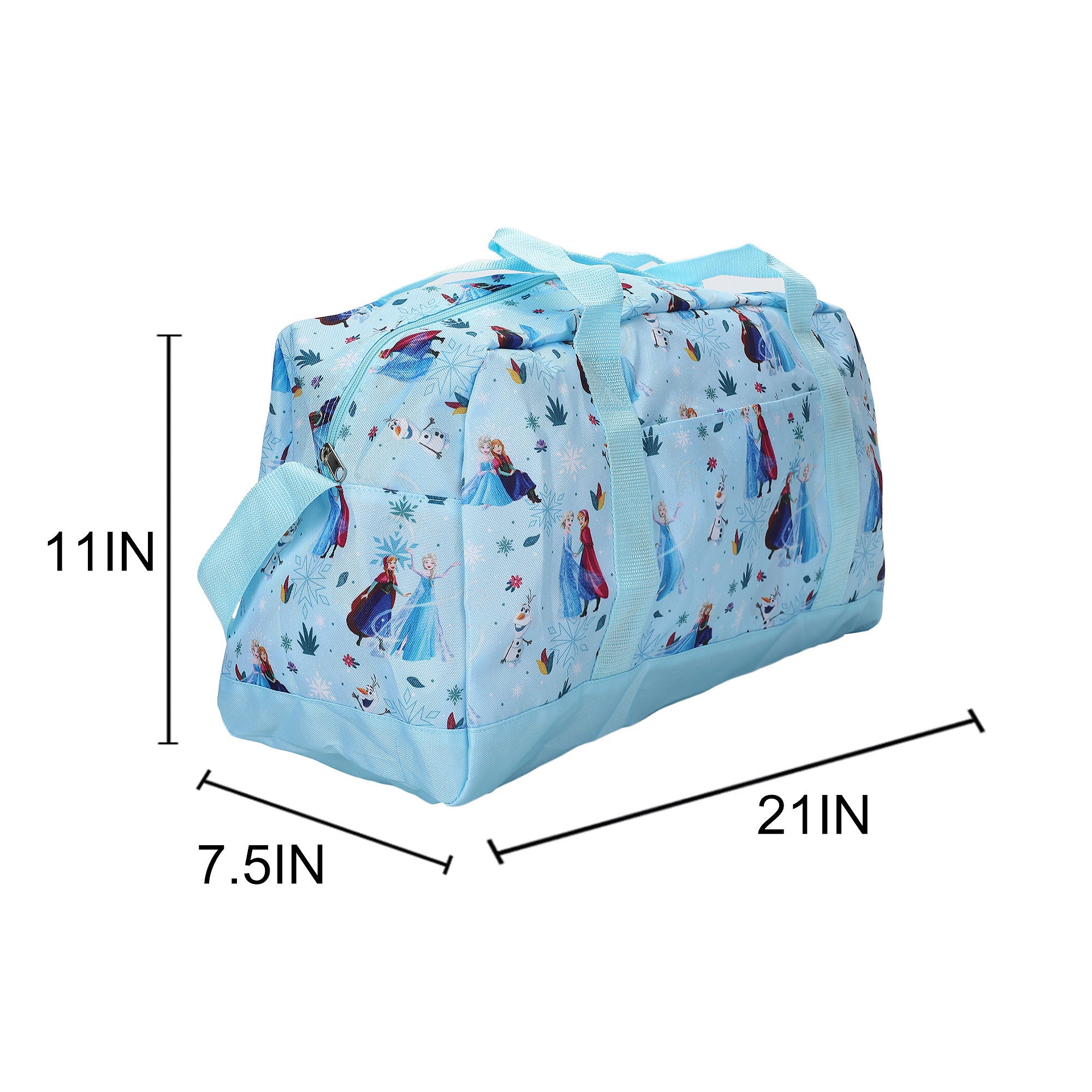 Frozen AOP Packable Duffle Bag for Travel and Everyday Use