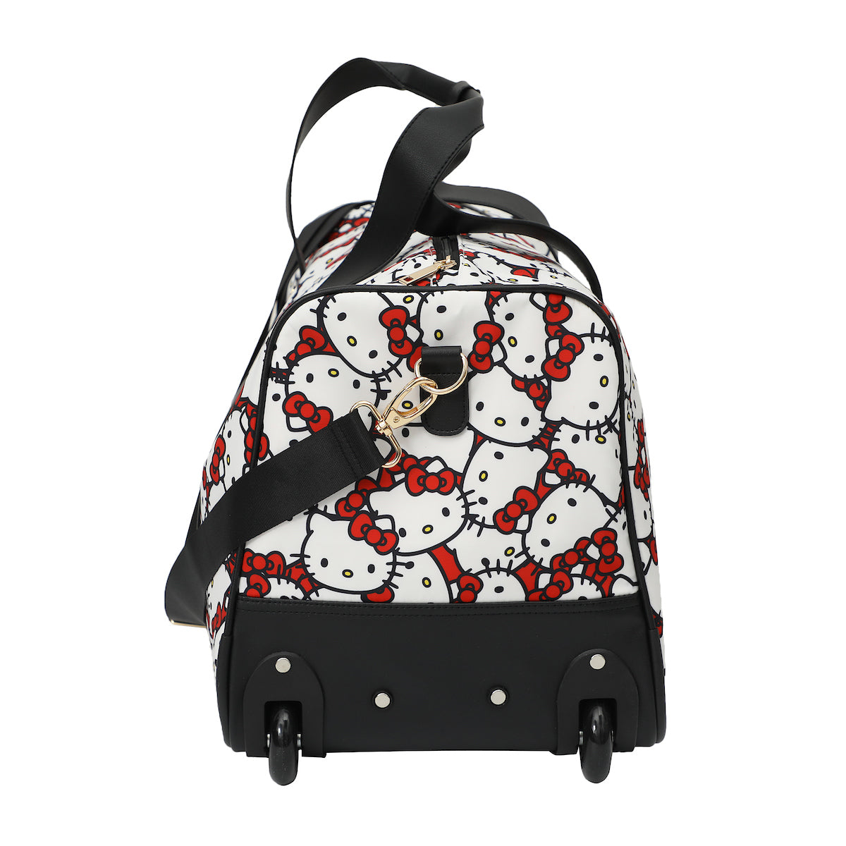 Hello Kitty AOP 17-Inch Wheeled Duffle Bag - Officially Licensed Travel Companion