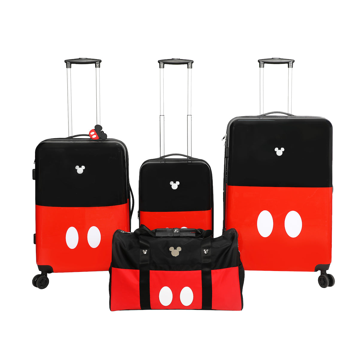 Mickey Mouse Classic Shorts 5-Piece Luggage Set