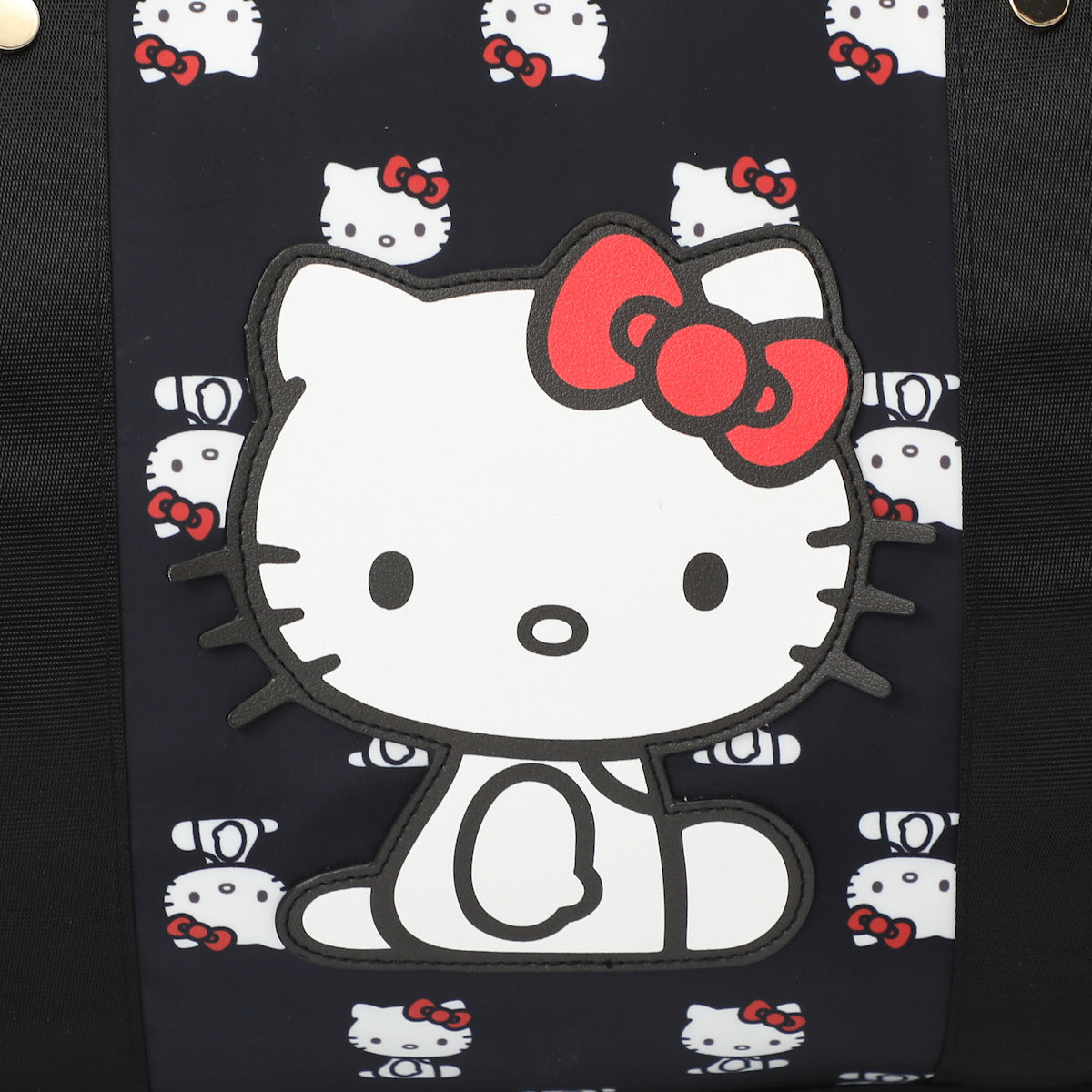 Hello Kitty AOP in Nylon with PU Accents Duffle Bag