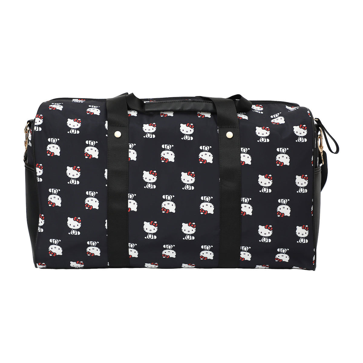 Hello Kitty AOP in Nylon with PU Accents Duffle Bag