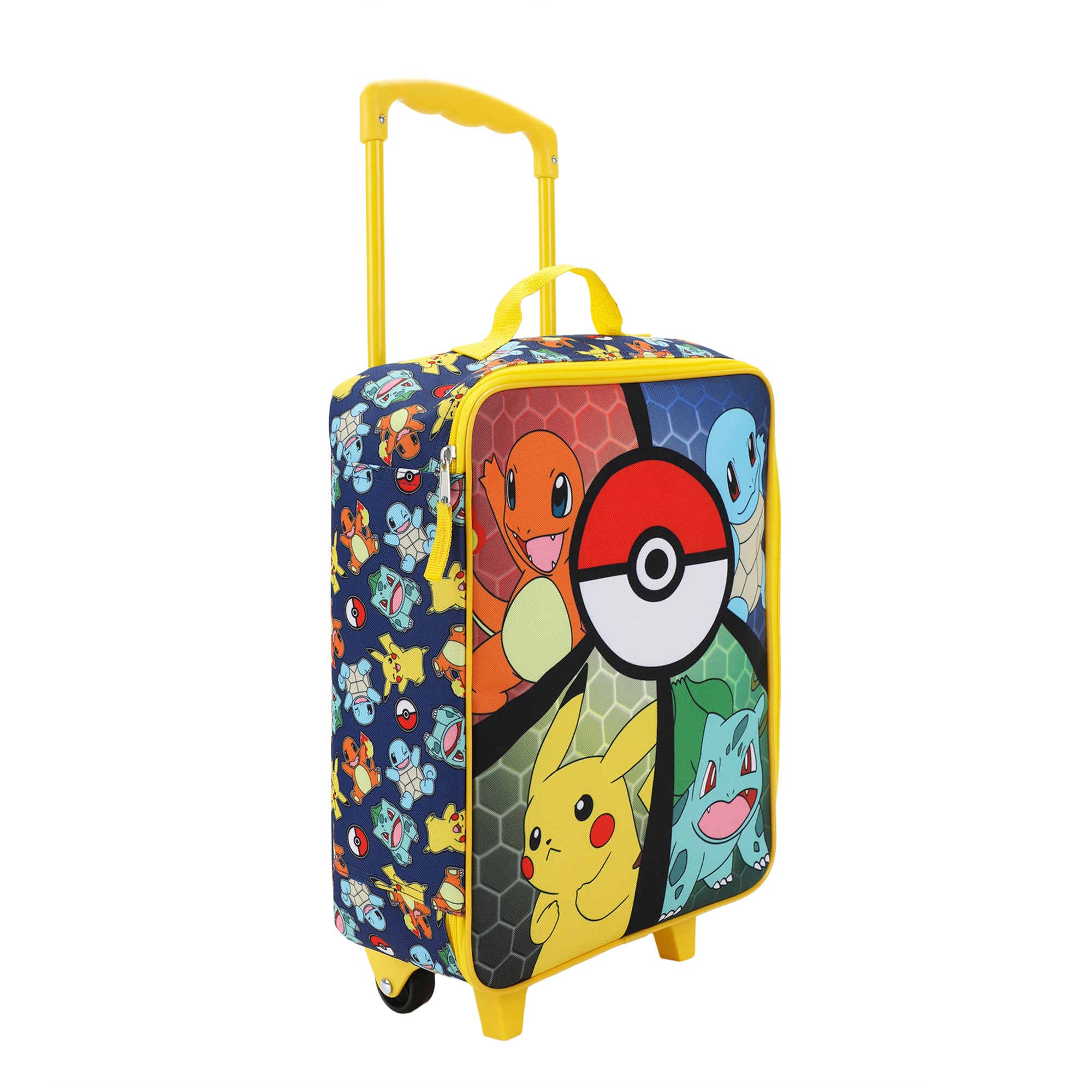 Pokémon Youth 3-Piece Pilot Case Duffle Bag & Luggage Tag Carry On Travel Set