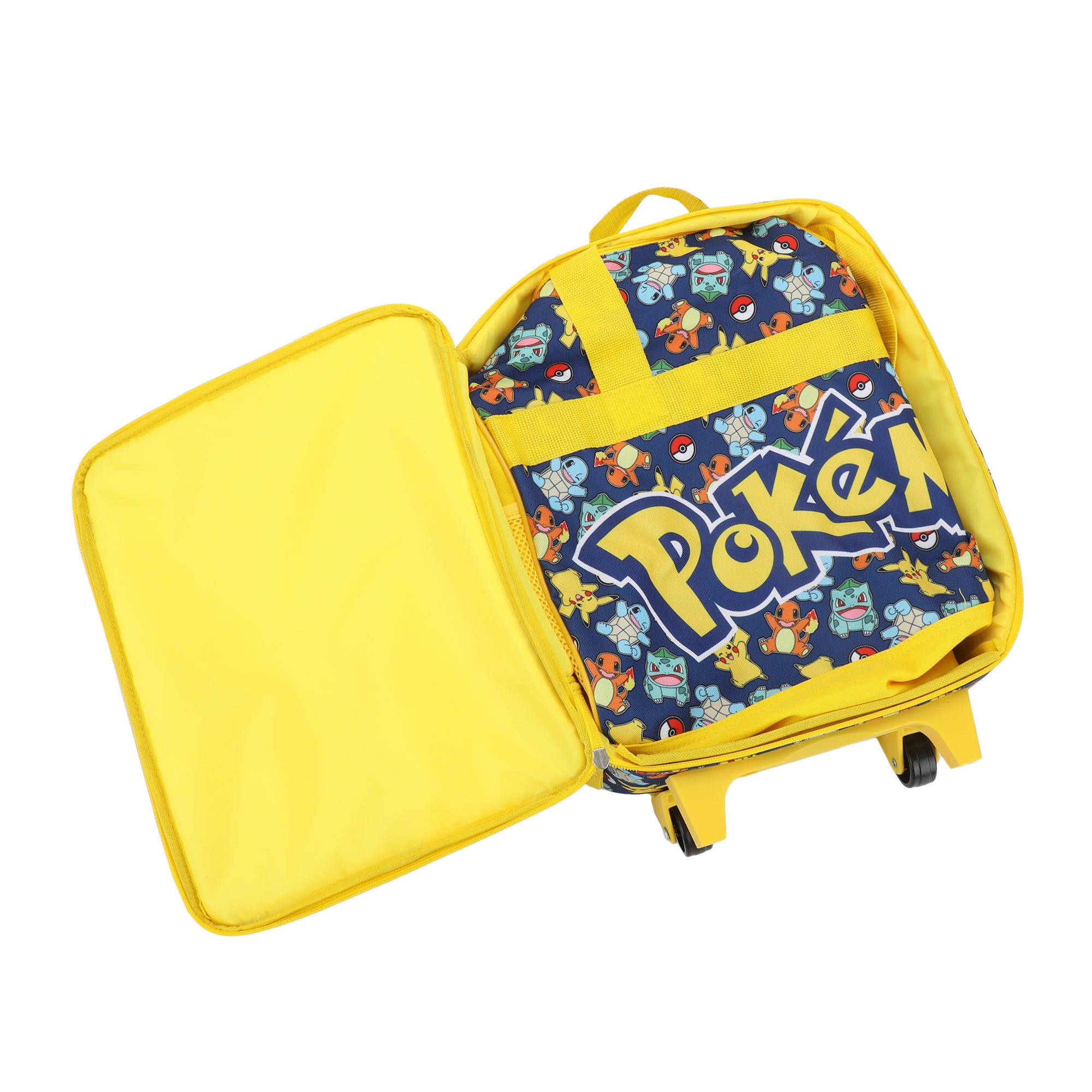 Pokémon Youth 3-Piece Pilot Case Duffle Bag & Luggage Tag Carry On Travel Set