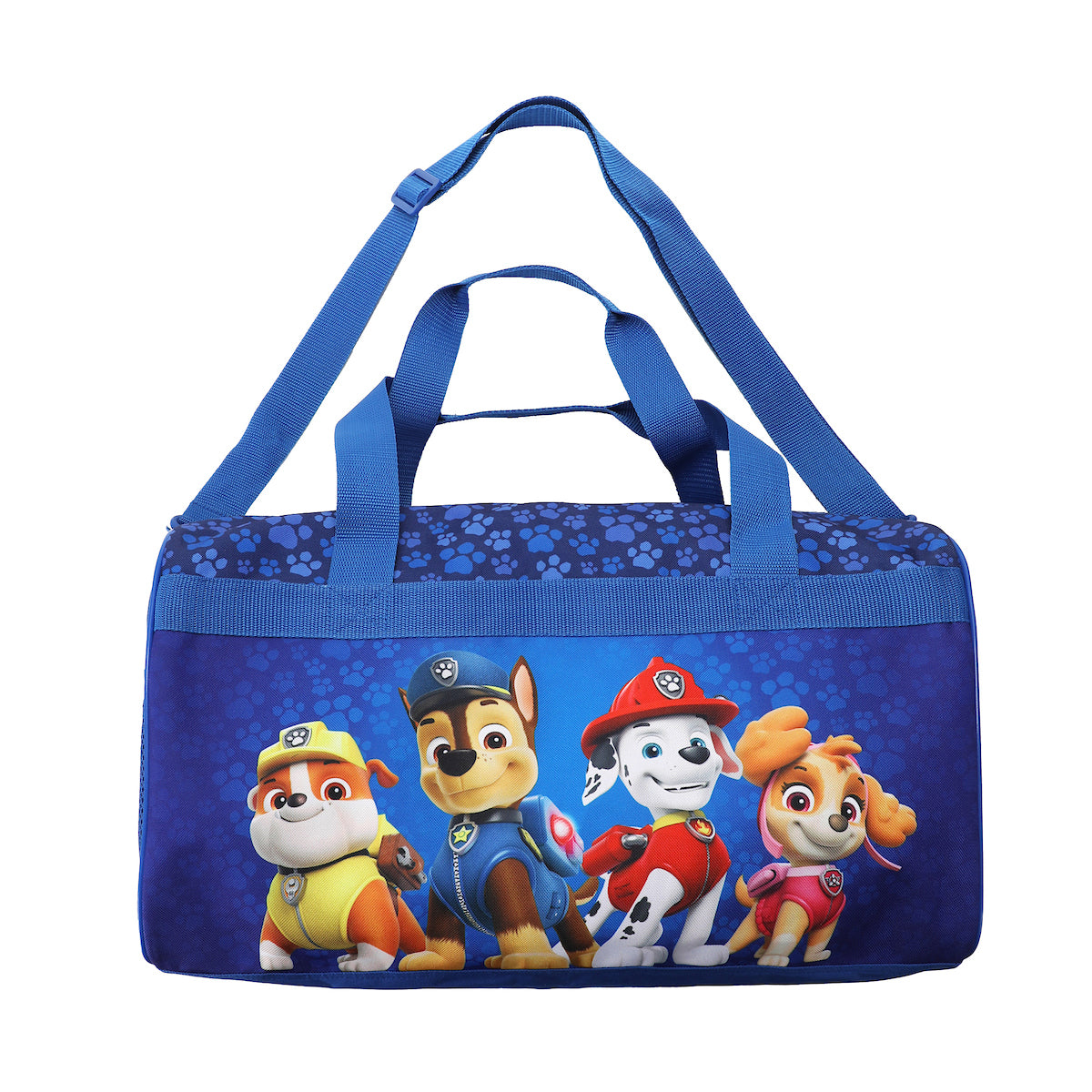 Paw Patrol Pups & Logo 3-Piece Youth Duffle Bag Travel Set With Pilot Case & Luggage Tag