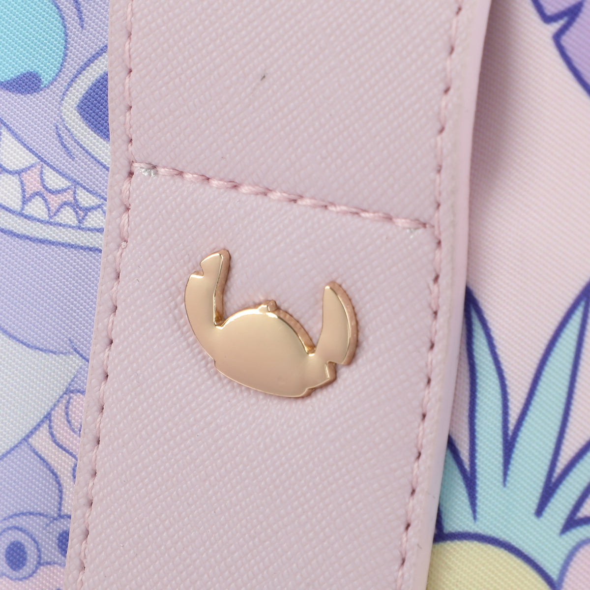 Disney Stitch & Angel 18" Pink Duffle Bag