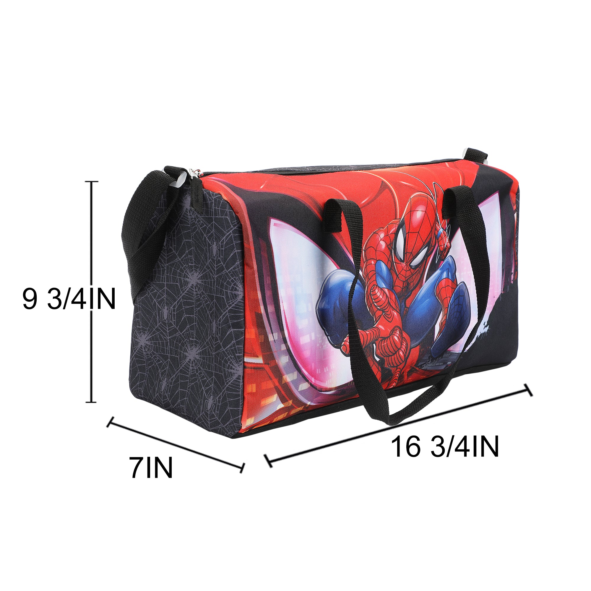 Spider-Man Hero & Mask 5-Piece Duffel Bag Set