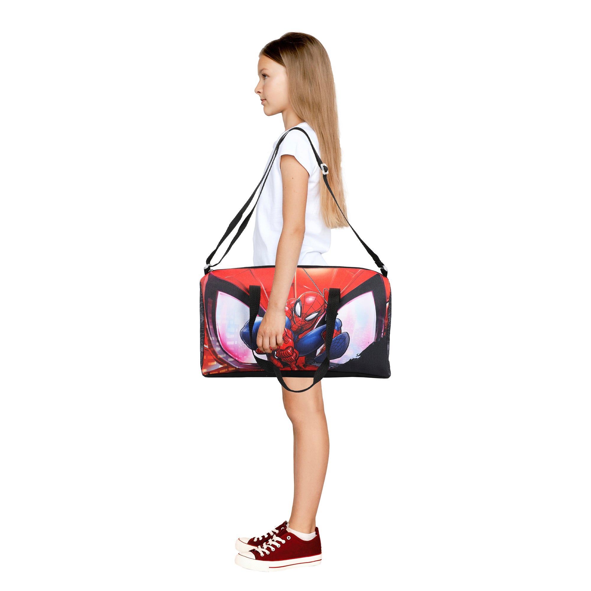 Spider-Man Hero & Mask 5-Piece Duffel Bag Set