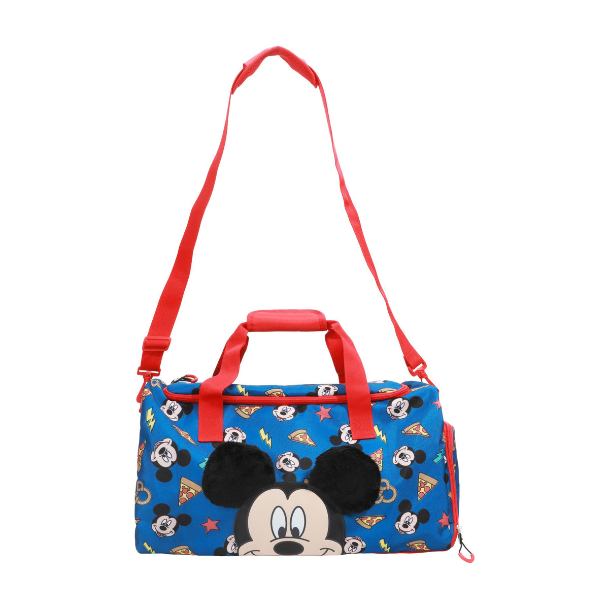Mickey Mouse Classic Mickey Face Blue Youth 20" Duffel Bag