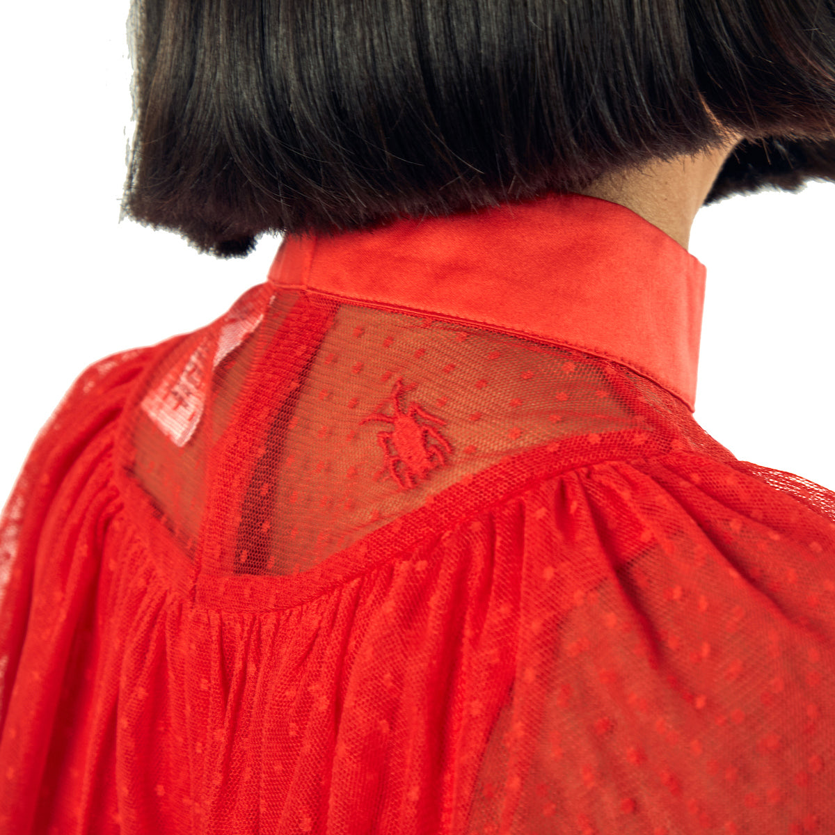 Beetlejuice Lydia Deetz Wedding Gown Women's Red Cosplay Dress